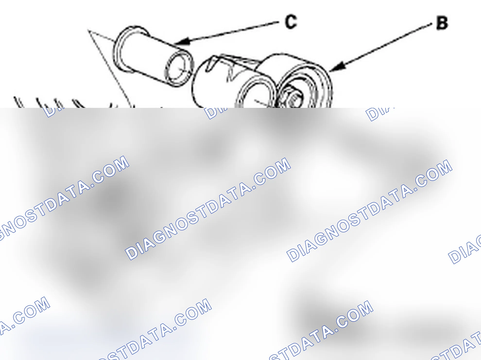 Scheme 92: Timing Belt Adjuster Replacement