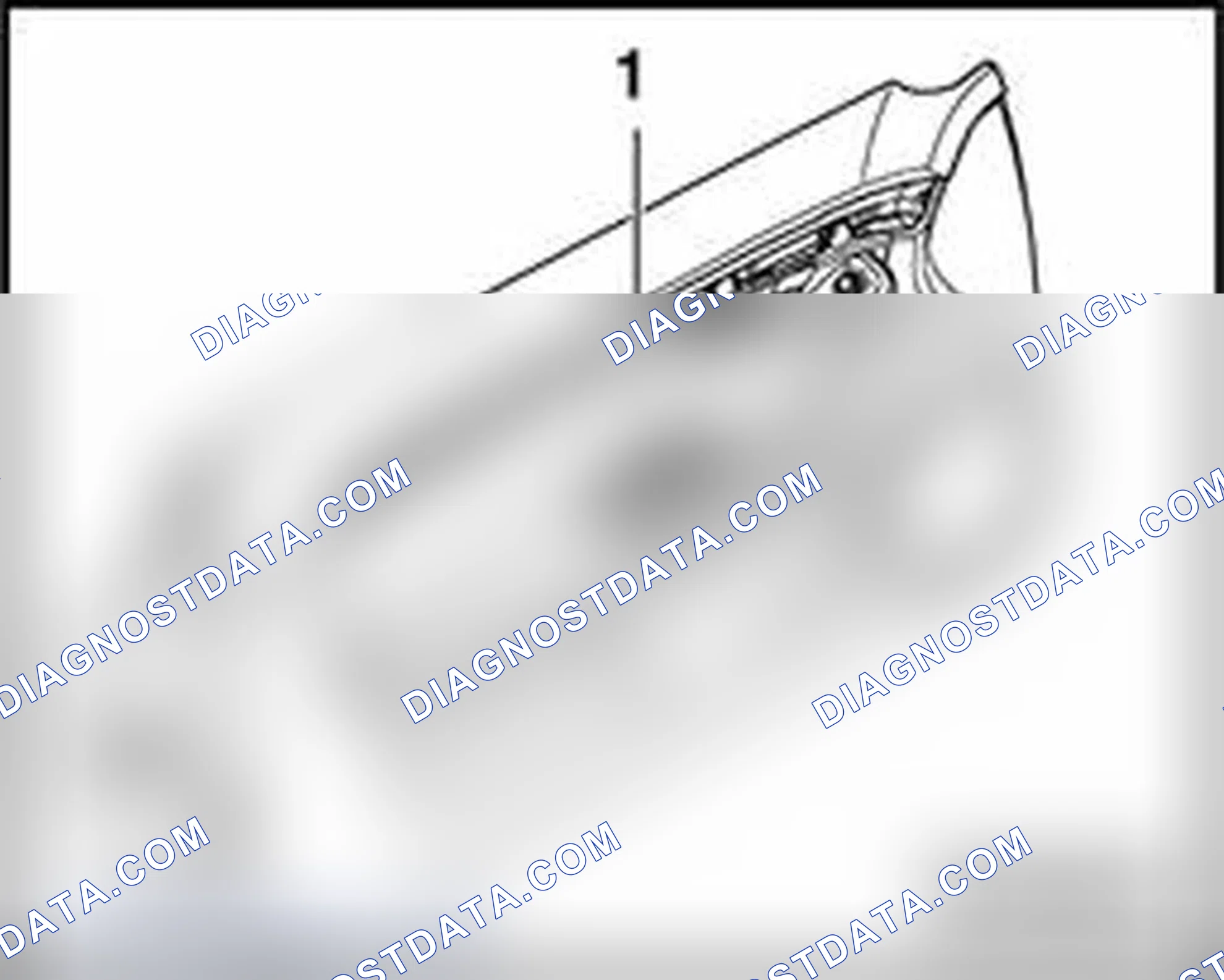 Scheme 95: Switch panel for window regulator, removing and installing