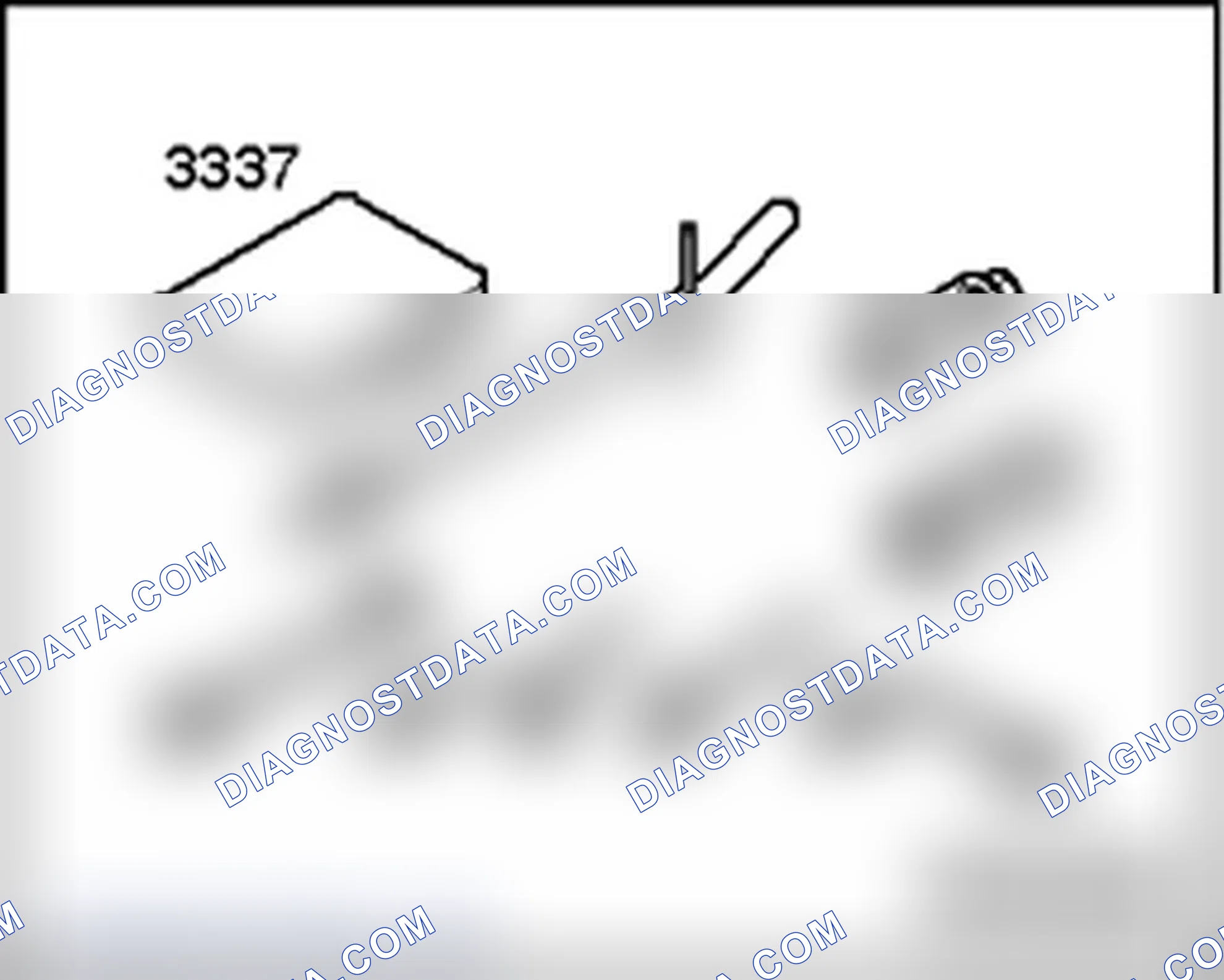 Scheme 1293: Heated oxygen sensor (HO2S) G39 before catalytic converter, bank 1 (right), removing and installing