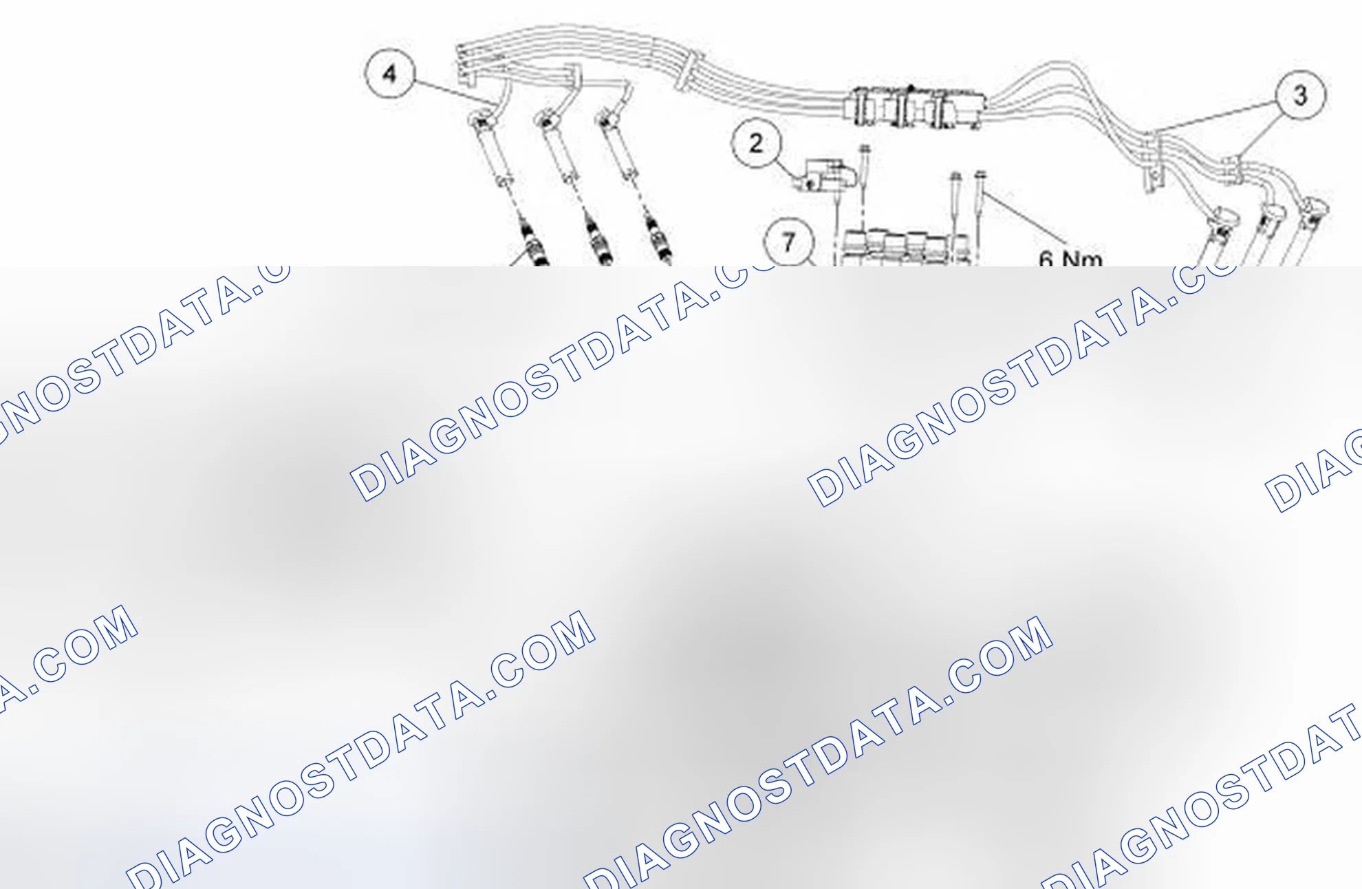 Scheme 3: Engine Ignition Components - Exploded View