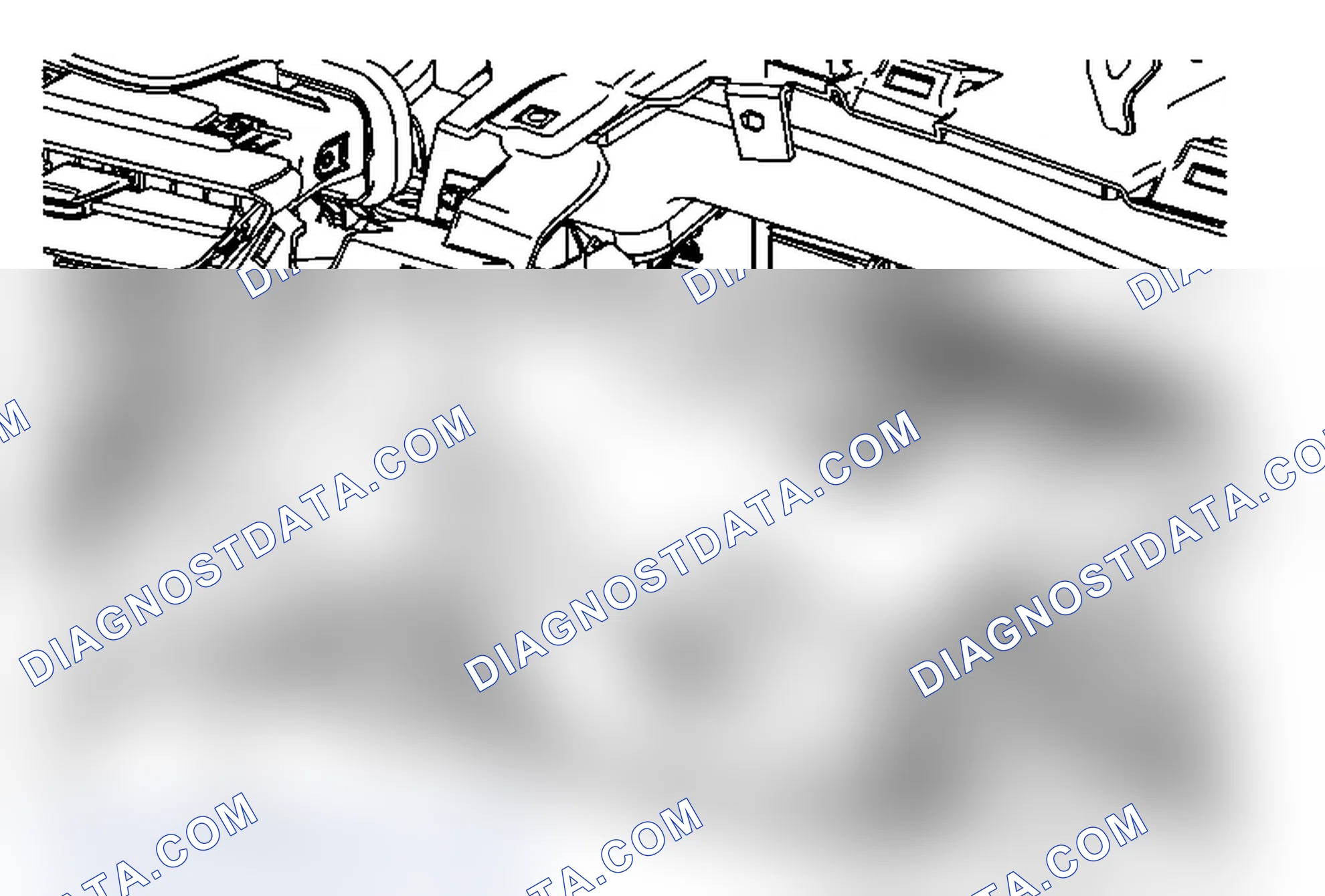 Scheme 67: Duct Air Temperature Sensor Replacement - Upper Right Side