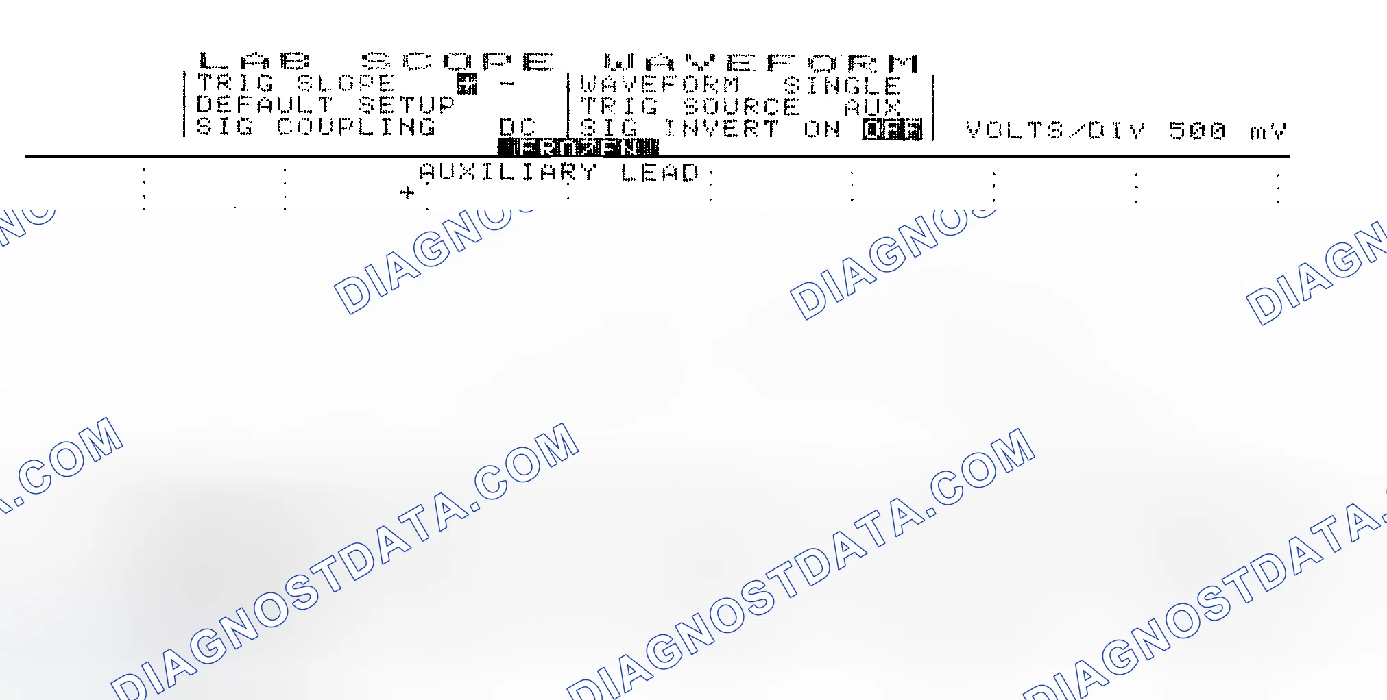 Scheme 14: Single Injector w/Excessive Current Flow - Current Pattern