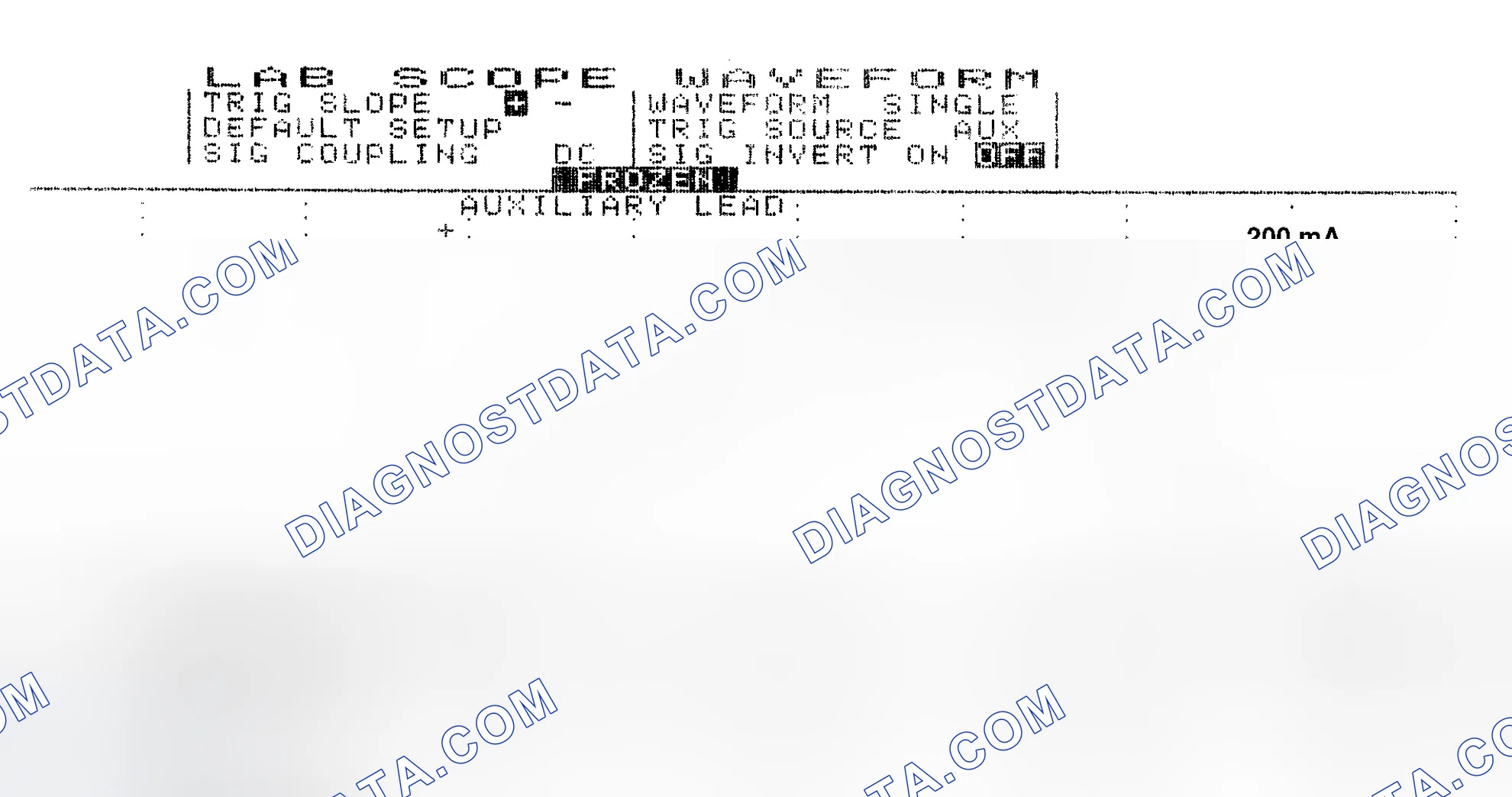 Scheme 13: Single Injector w/Normal Current Flow - Current Pattern