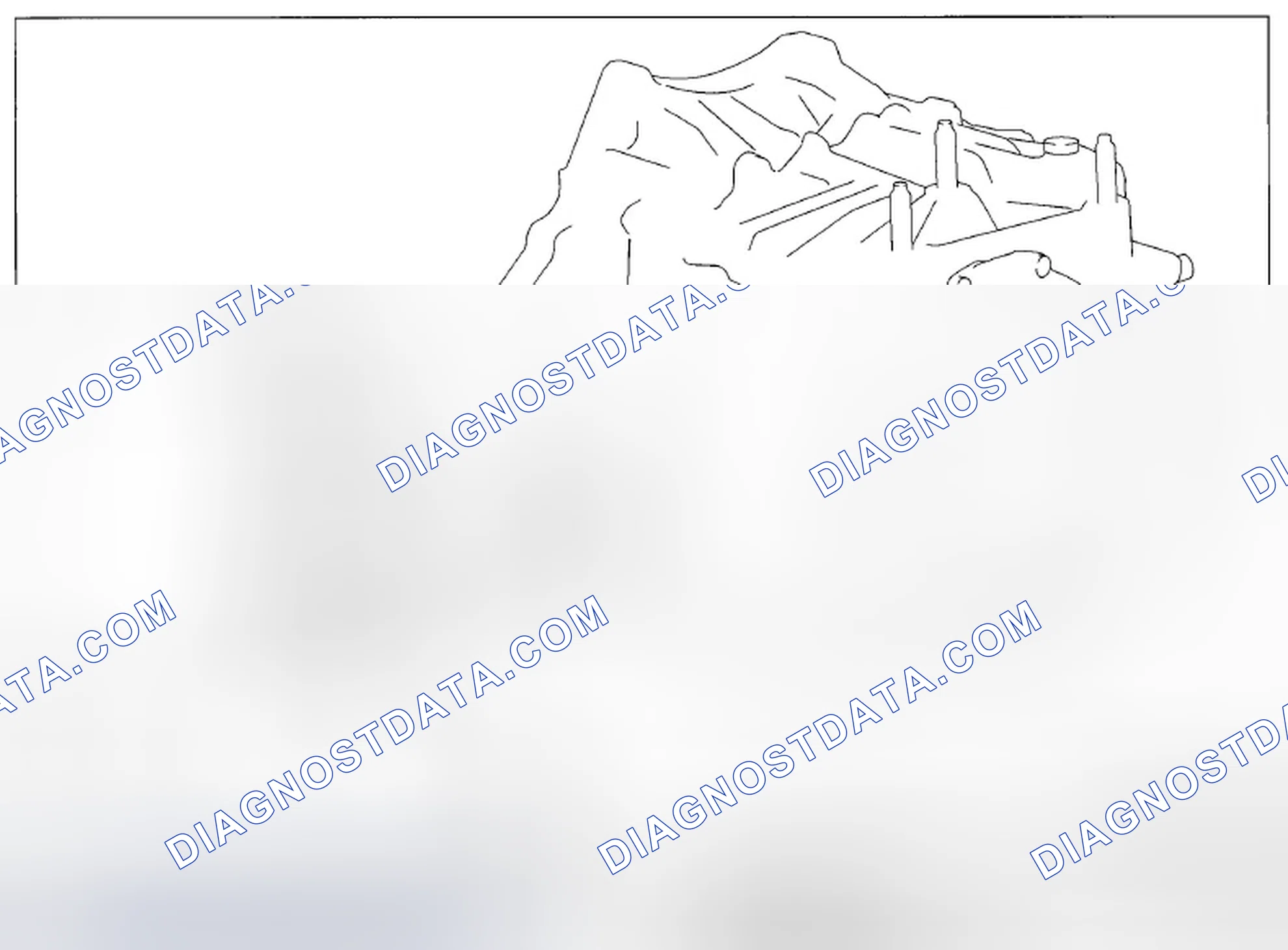 Scheme 1201: OIL COOLER REMOVAL/INSTALLATION [FW6A-EL, FW6AX-EL]