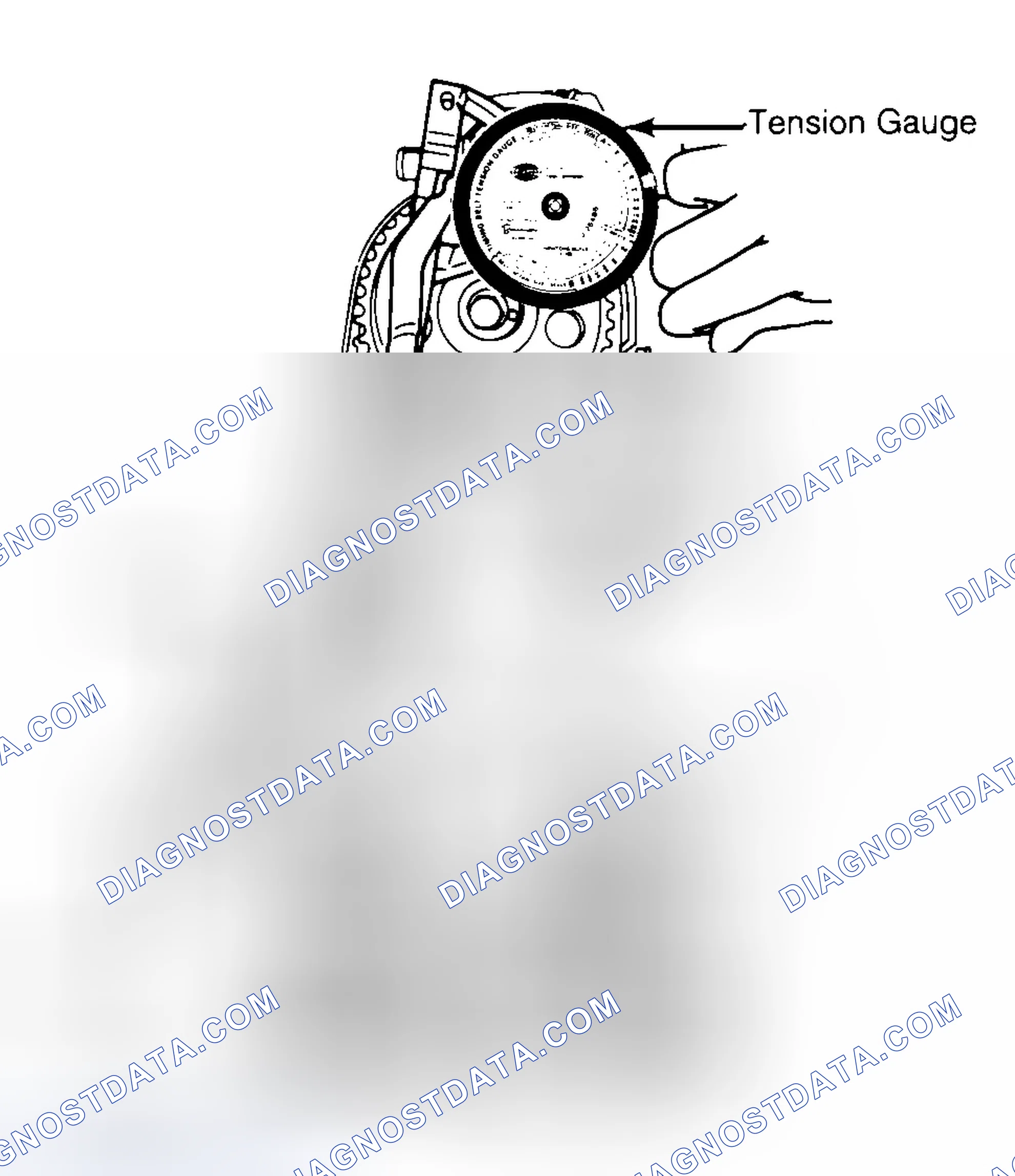 Scheme 3: Adjusting Typical Timing Belt Tension