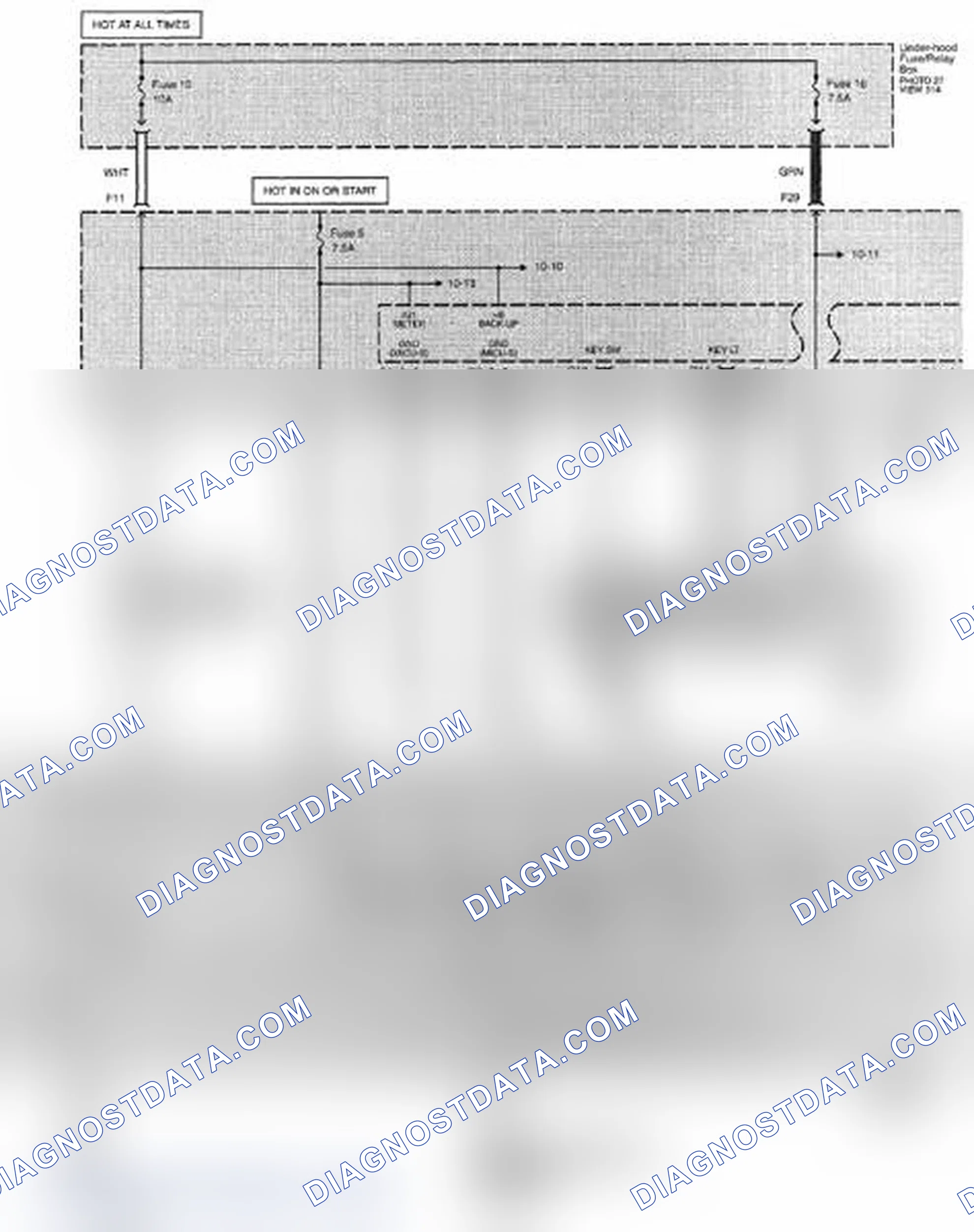 Scheme 214: Reminder Systems, Safety Indicator, Key Light Timer, And Low Oil Pressure Indicator Circuit Diagram (Page 73)