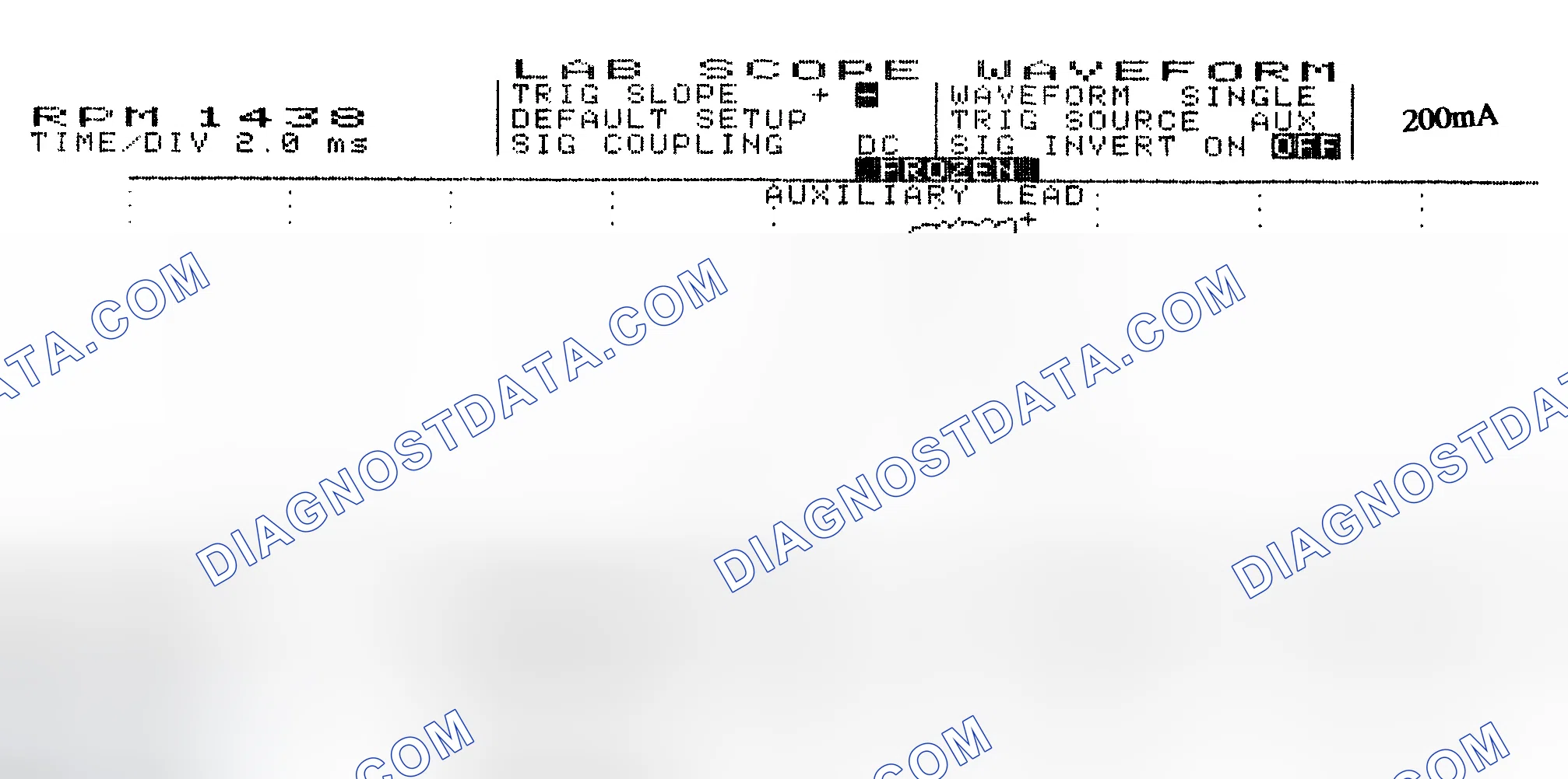 Scheme 15: Single Injector w/Normal Current Flow - Current Pattern
