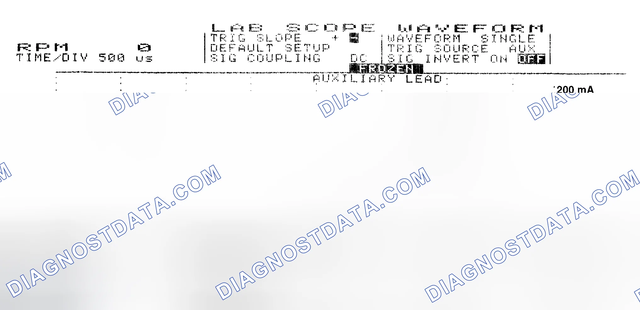 Scheme 17: Single Injector w/Normal Current Flow - Current Pattern