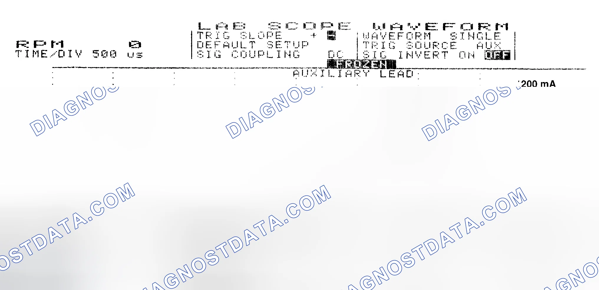 Scheme 17: Single Injector w/Normal Current Flow - Current Pattern