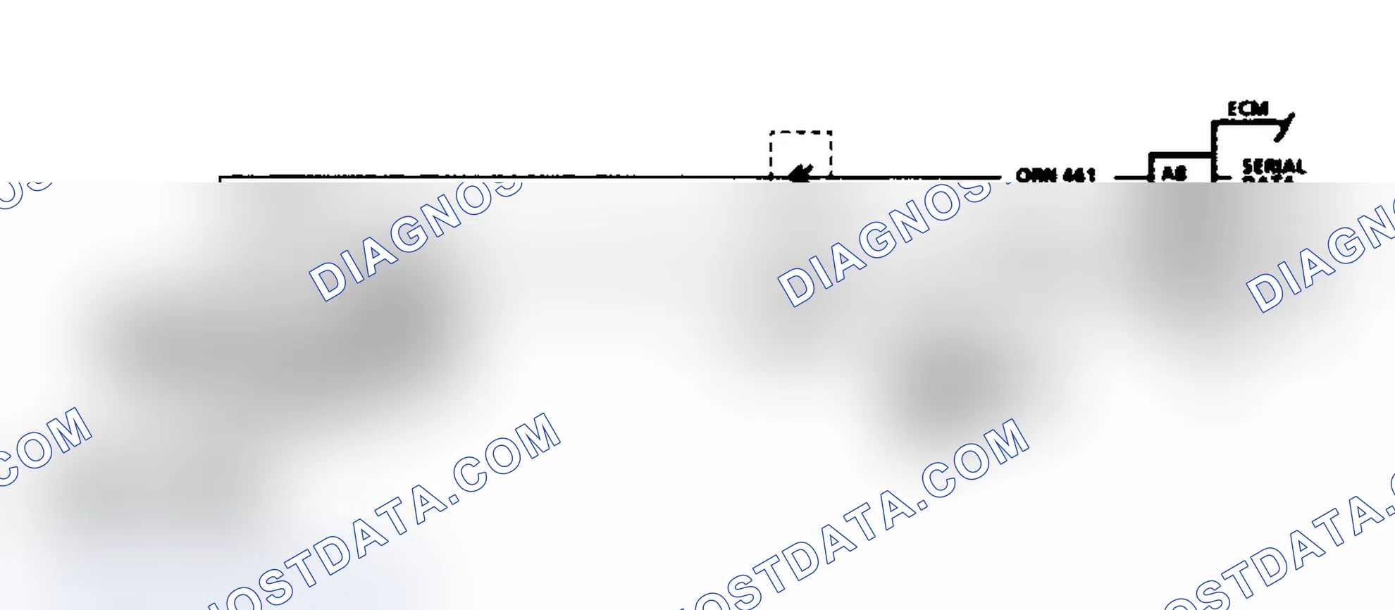 Scheme 441: Schematic, "Scan" Diagnostic Circuit Check