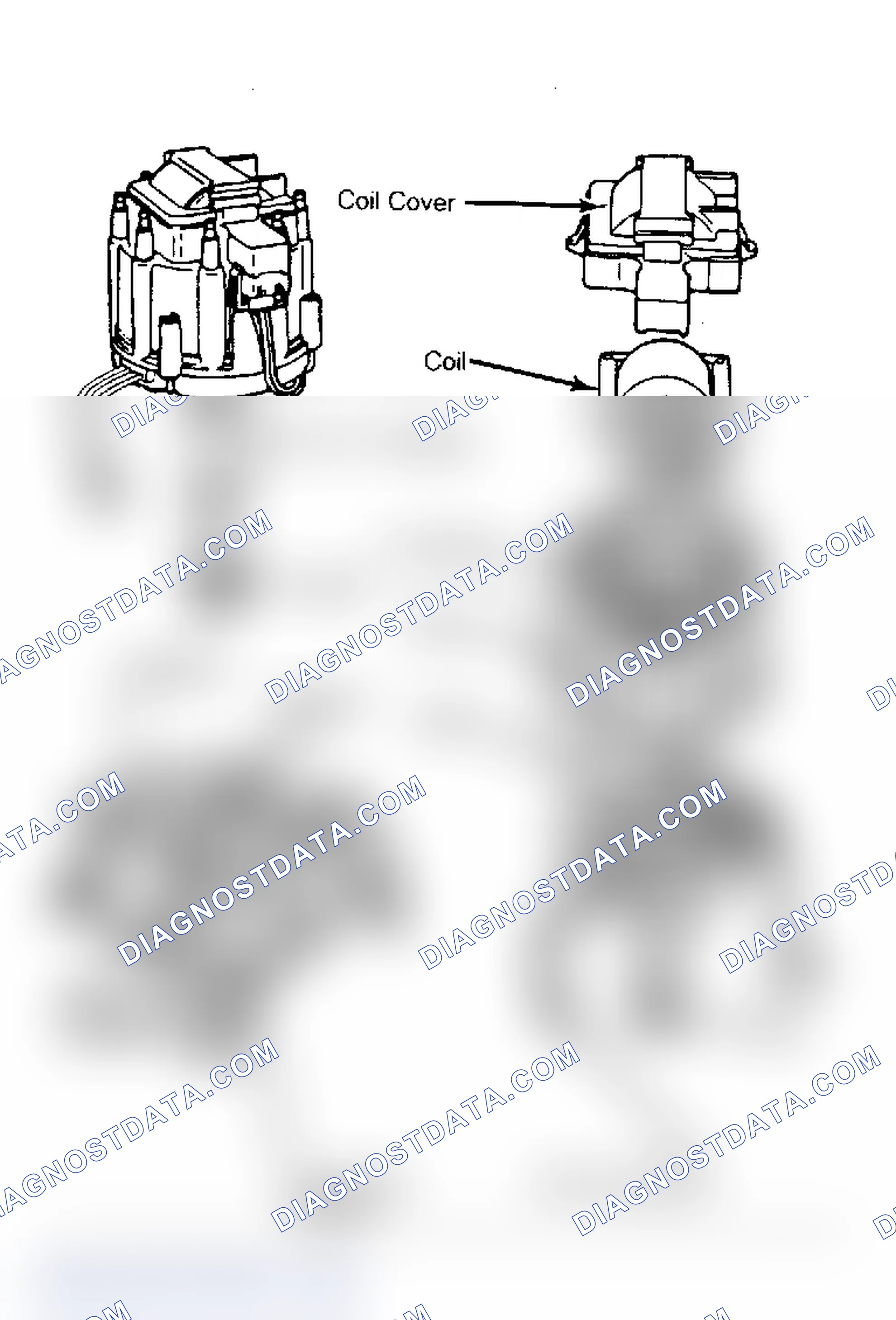 Scheme 1: Disassembled View of HEI-EST Distributor Integral coil model shown.