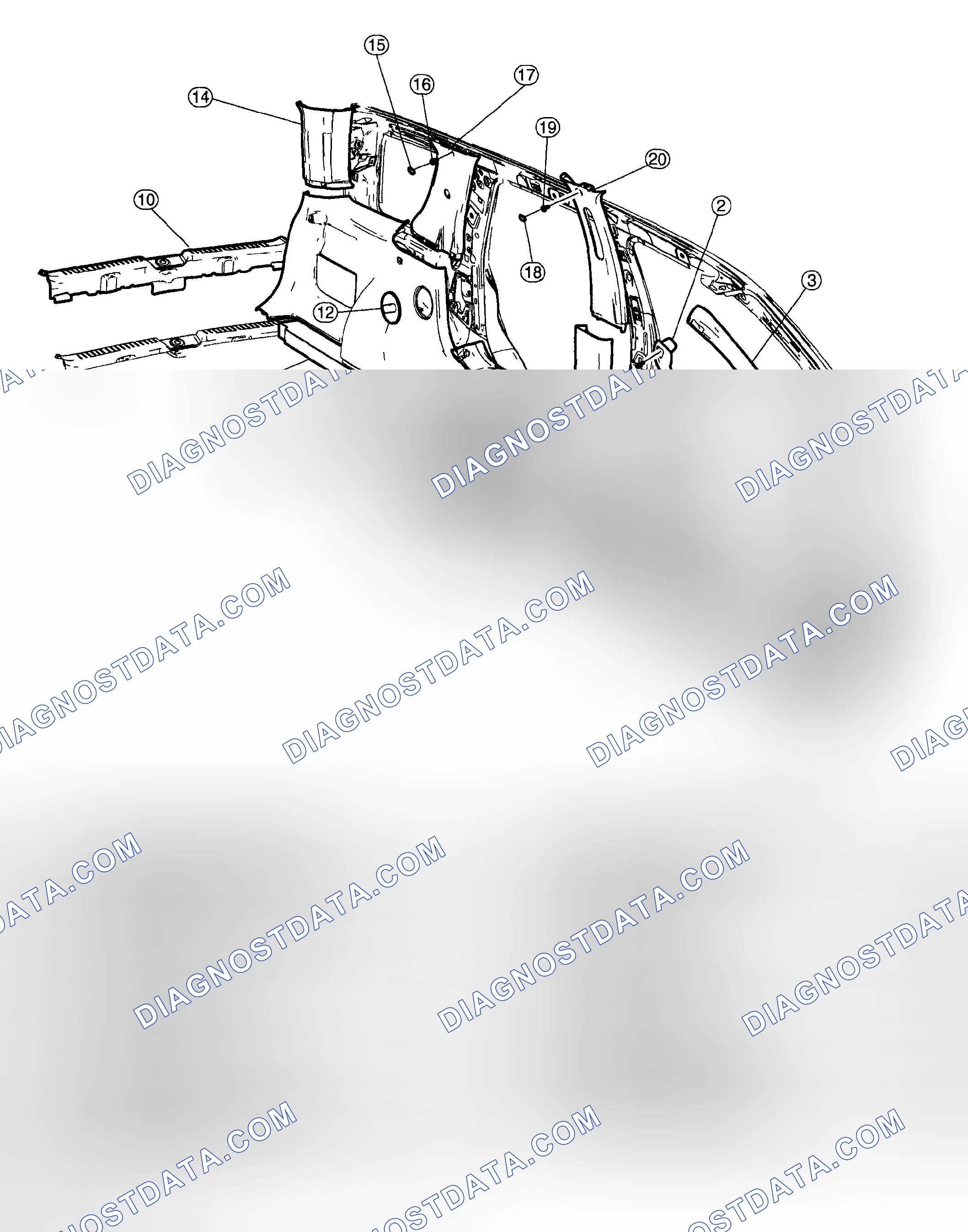 Scheme 24: INTERIOR TRIM PANELS