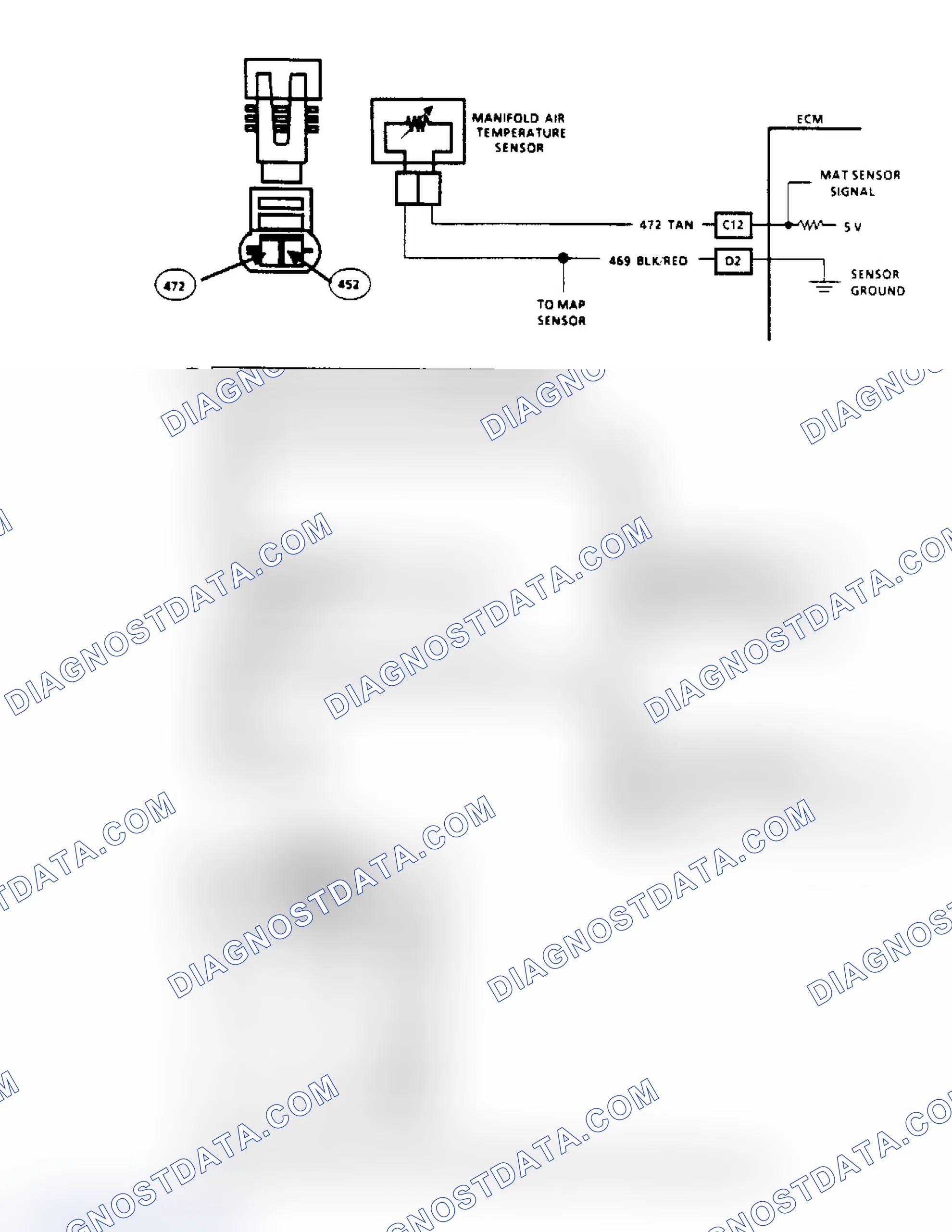 Scheme 62: Code 25: MAT Sensor Temp High (2.5L)