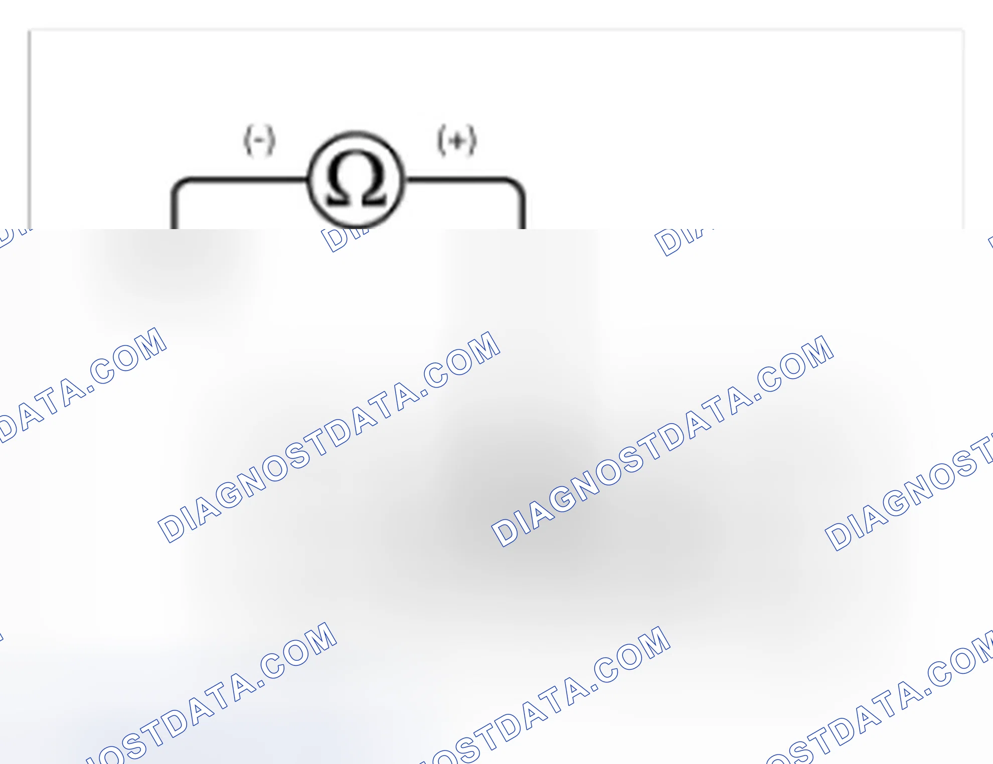 Scheme 37: Check the ground circuit for the diagnosis