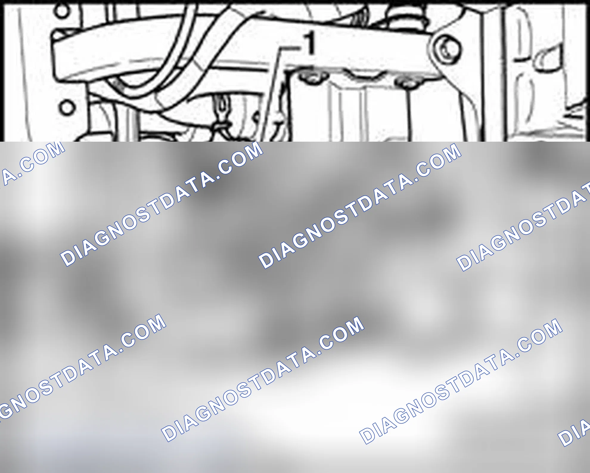 Scheme 803: Secondary Air Injection (AIR) pump (below right longmember)