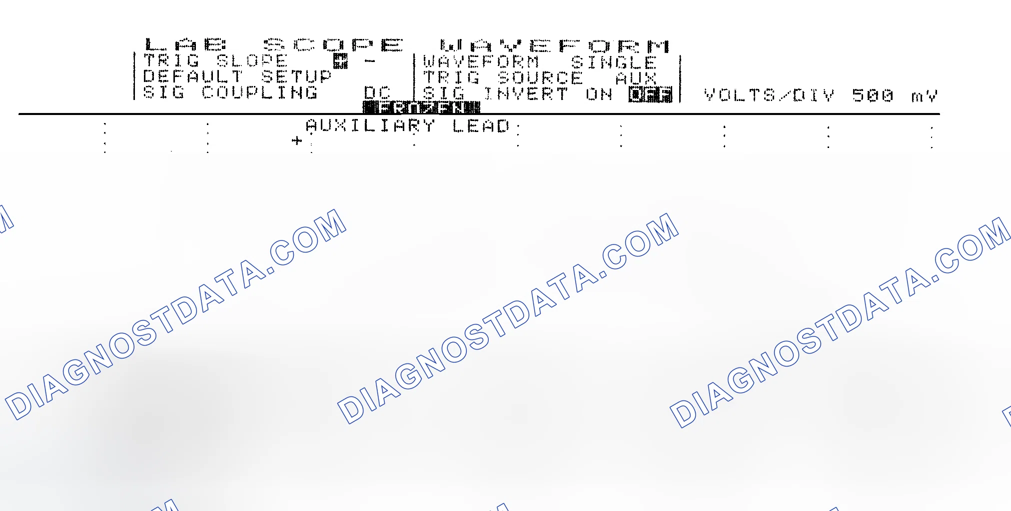 Scheme 14: Single Injector w/Excessive Current Flow - Current Pattern