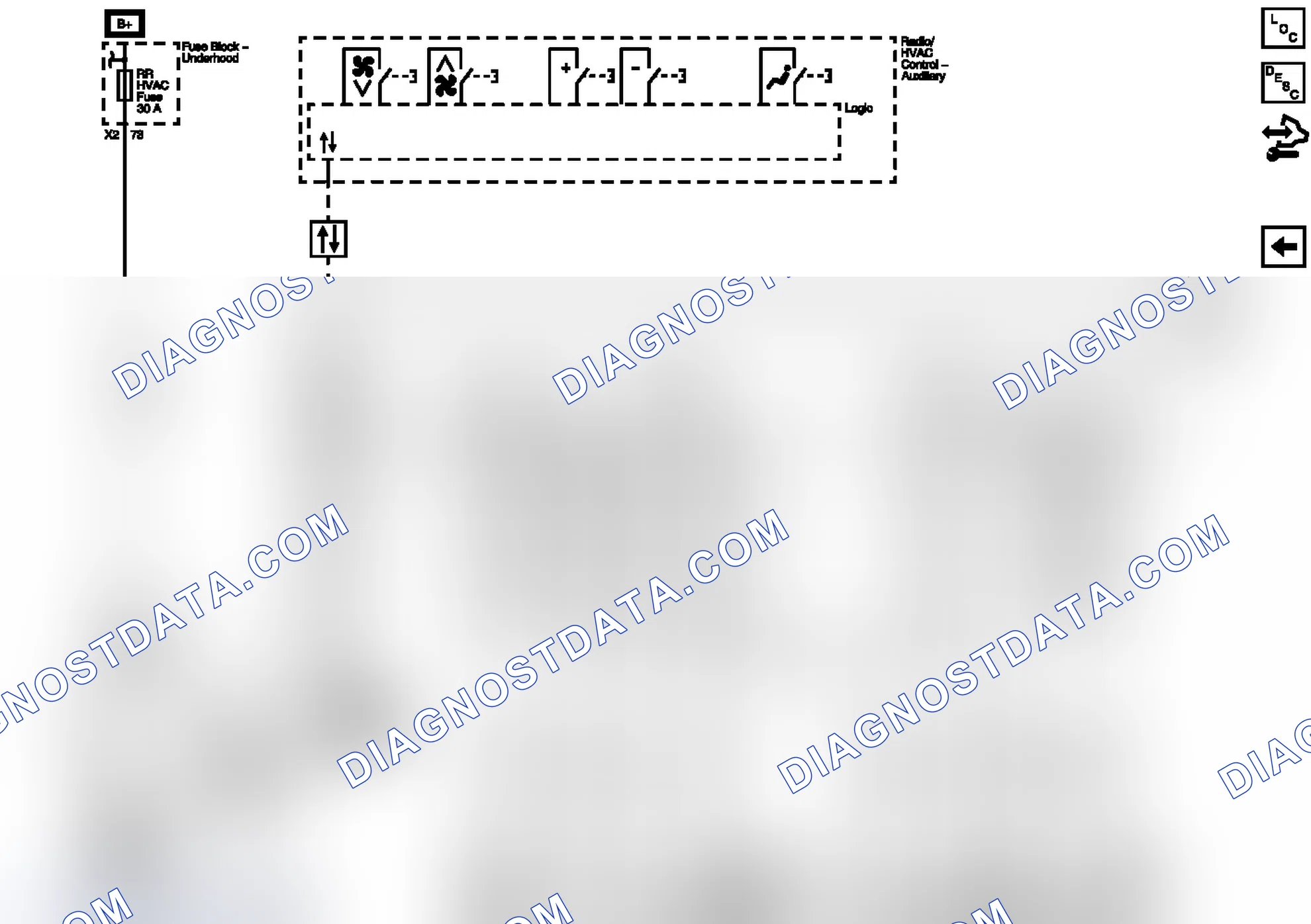 Scheme 62: Rear HVAC