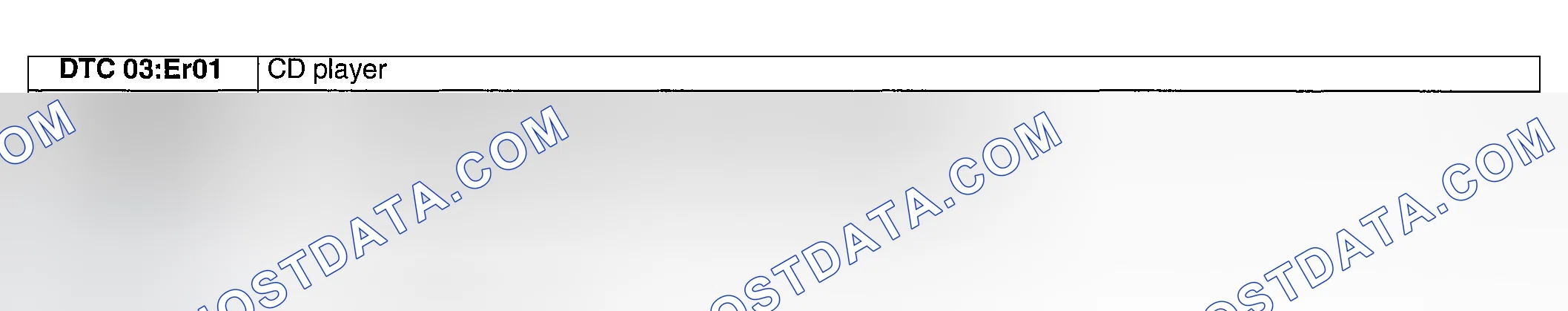 Scheme 19: DTC 03:ER01 CD PLAYER