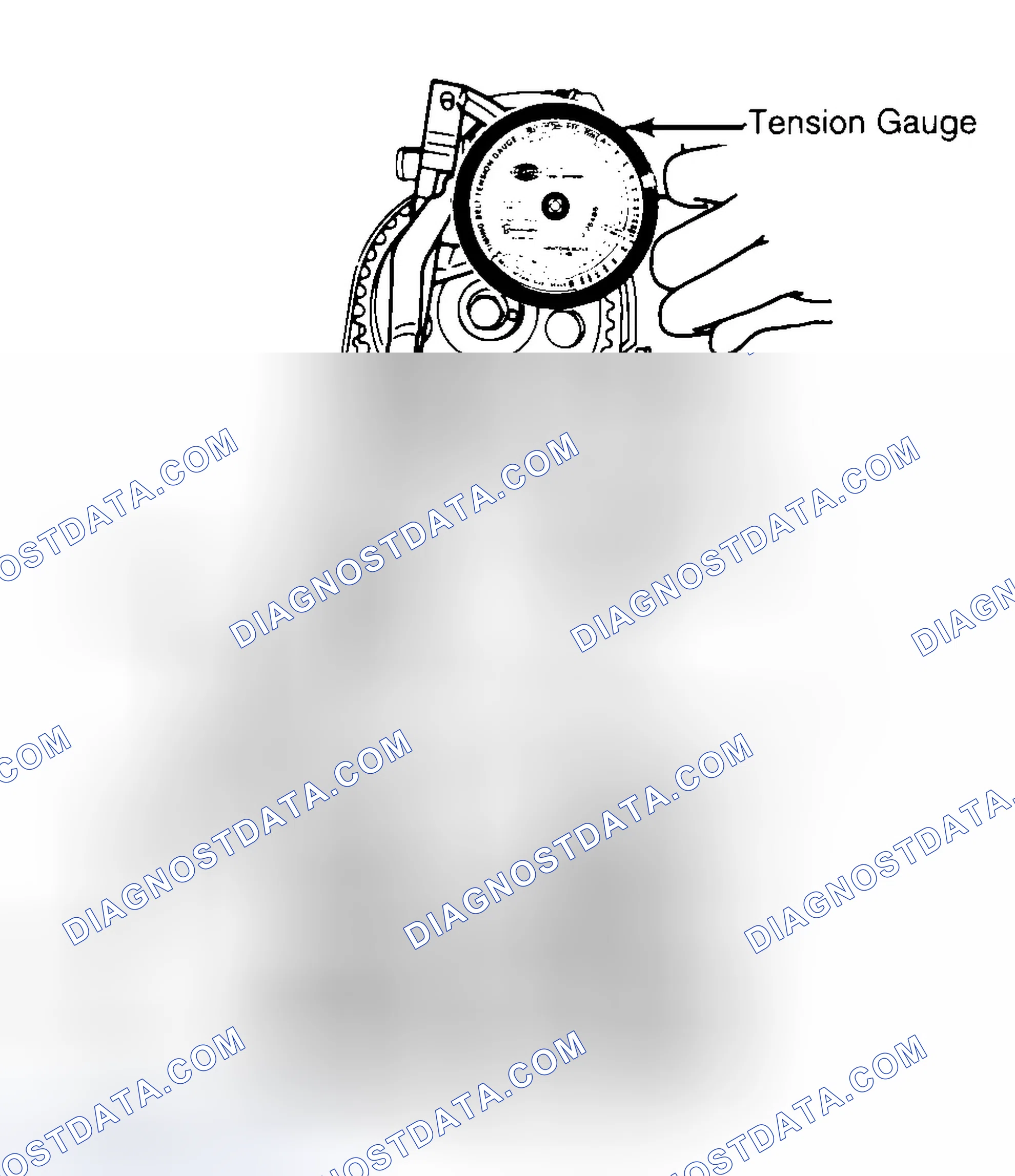 Scheme 3: Adjusting Typical Timing Belt Tension