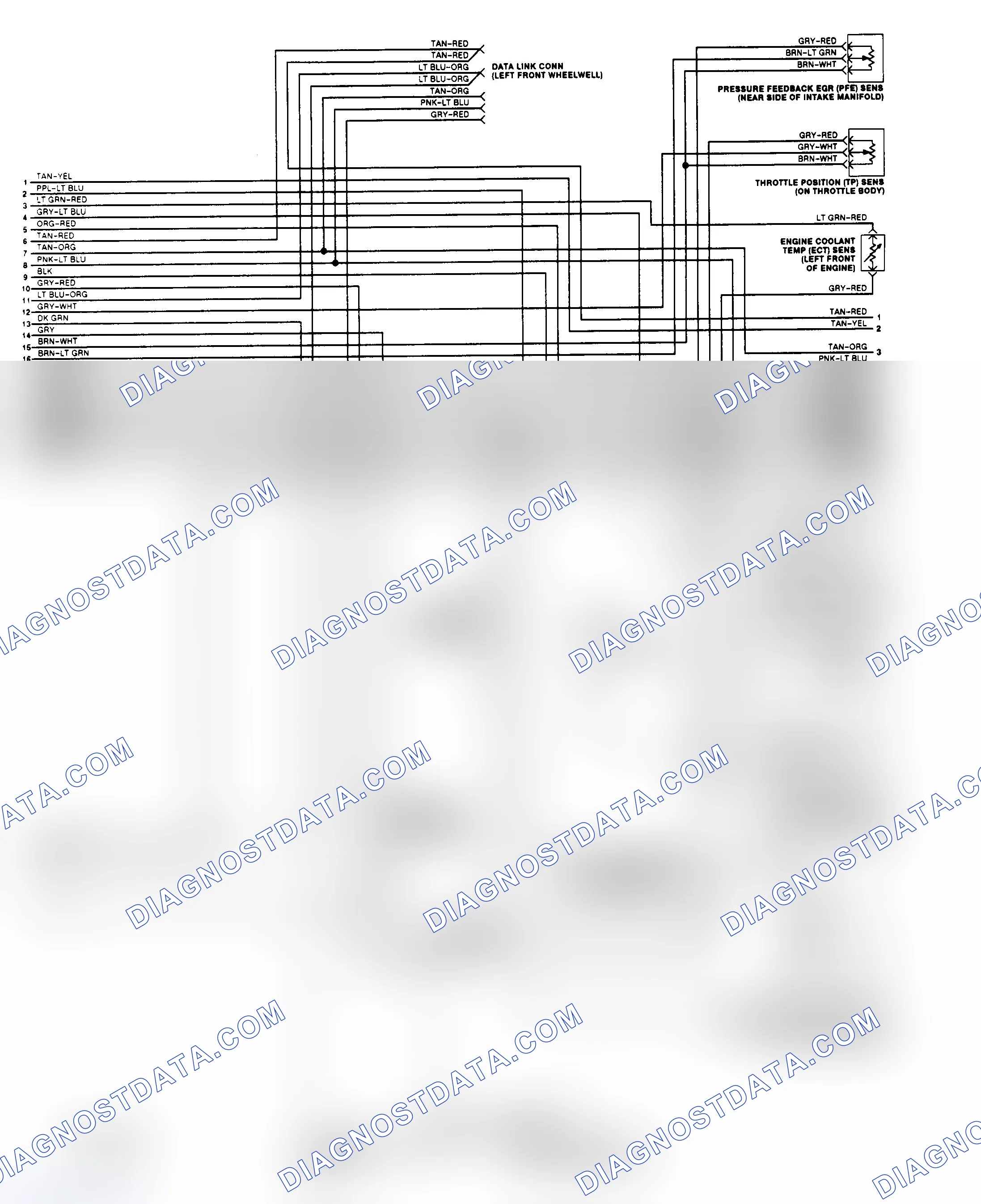 Scheme 139: EEC-IV Wiring Diagram (Crown Victoria/Grand Marquis 2 of 3)
