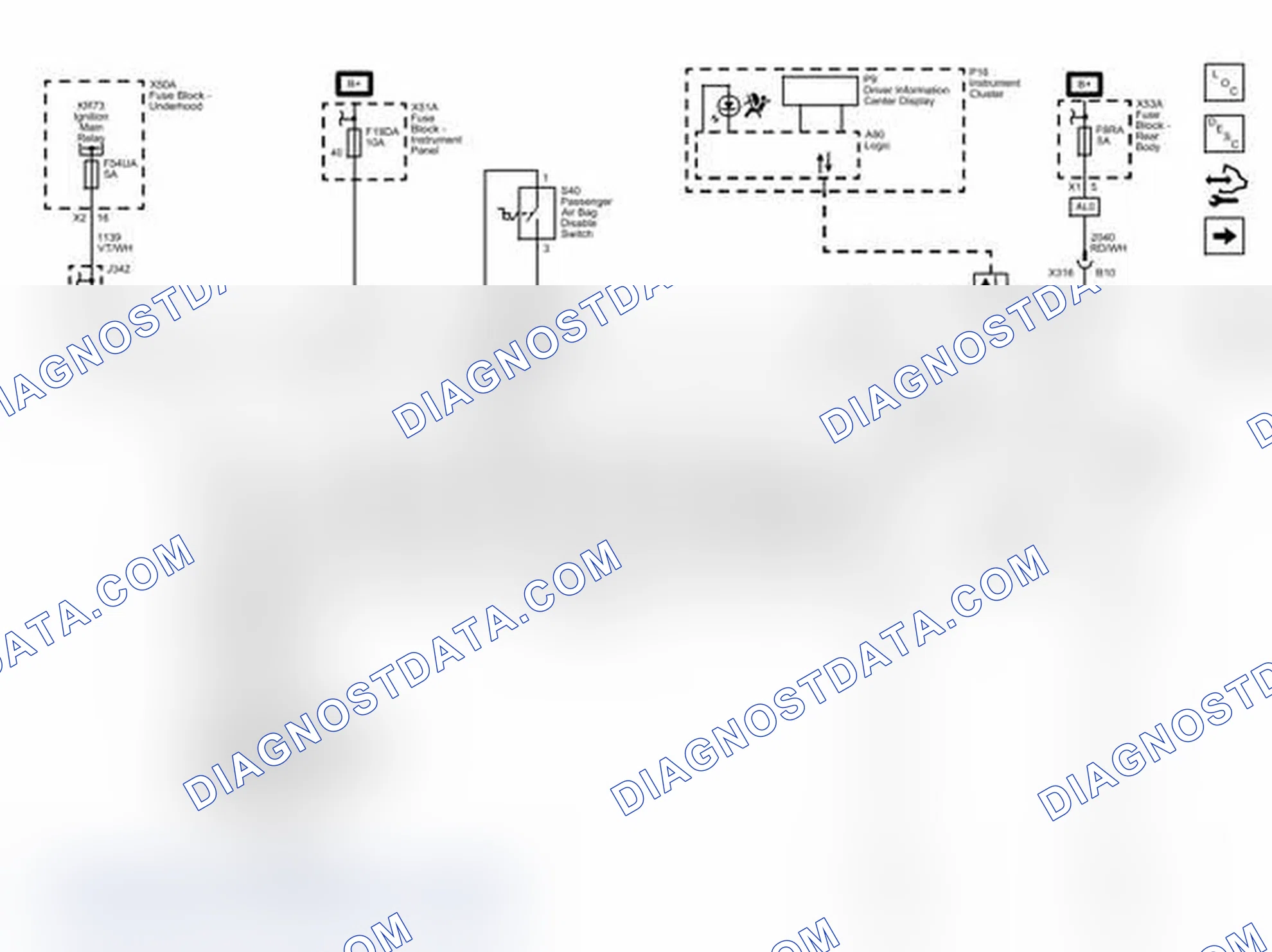 Scheme 1: Power, Ground, Serial Data, and Passenger Presence