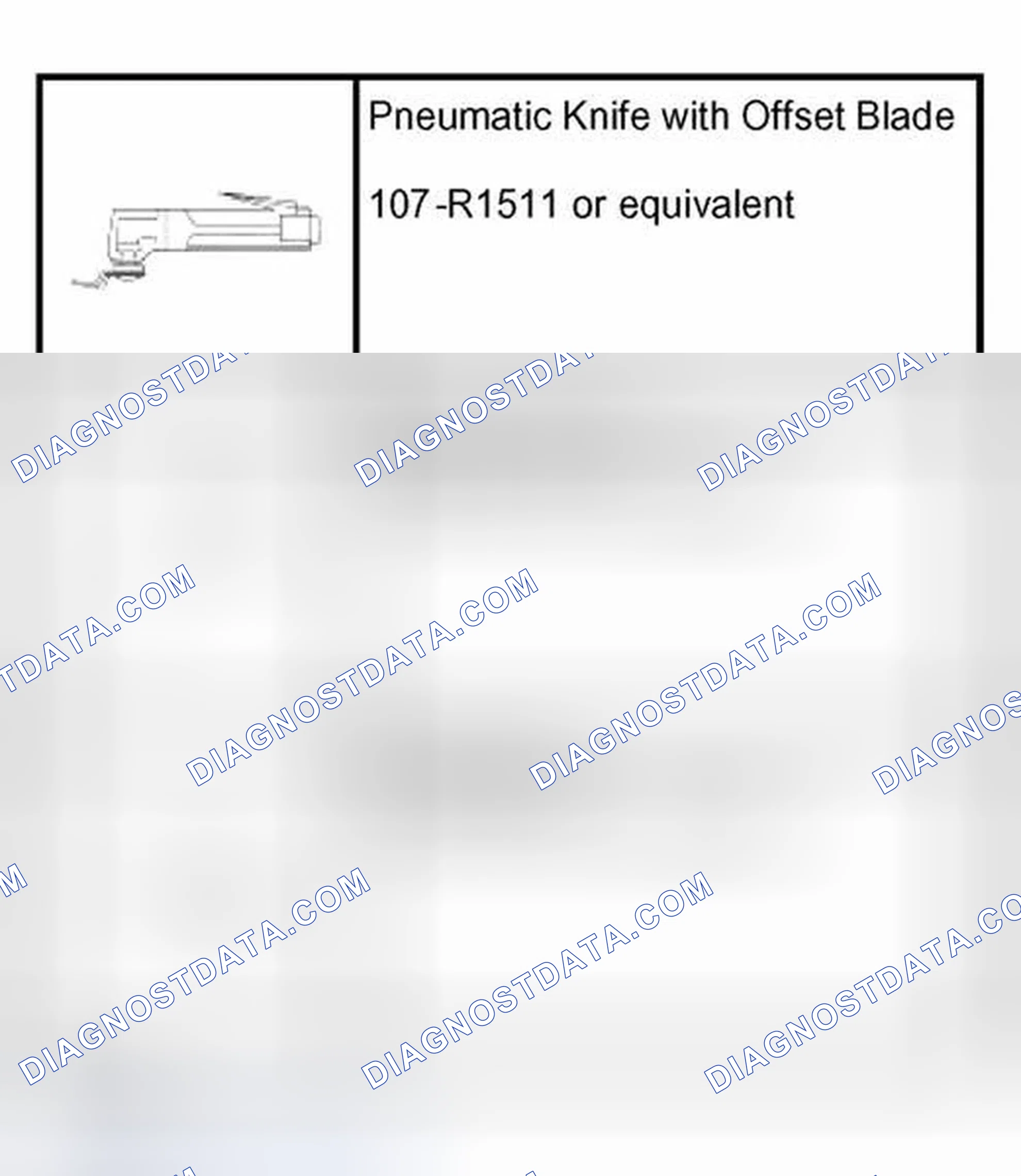 Scheme 67: Special Tool(s)