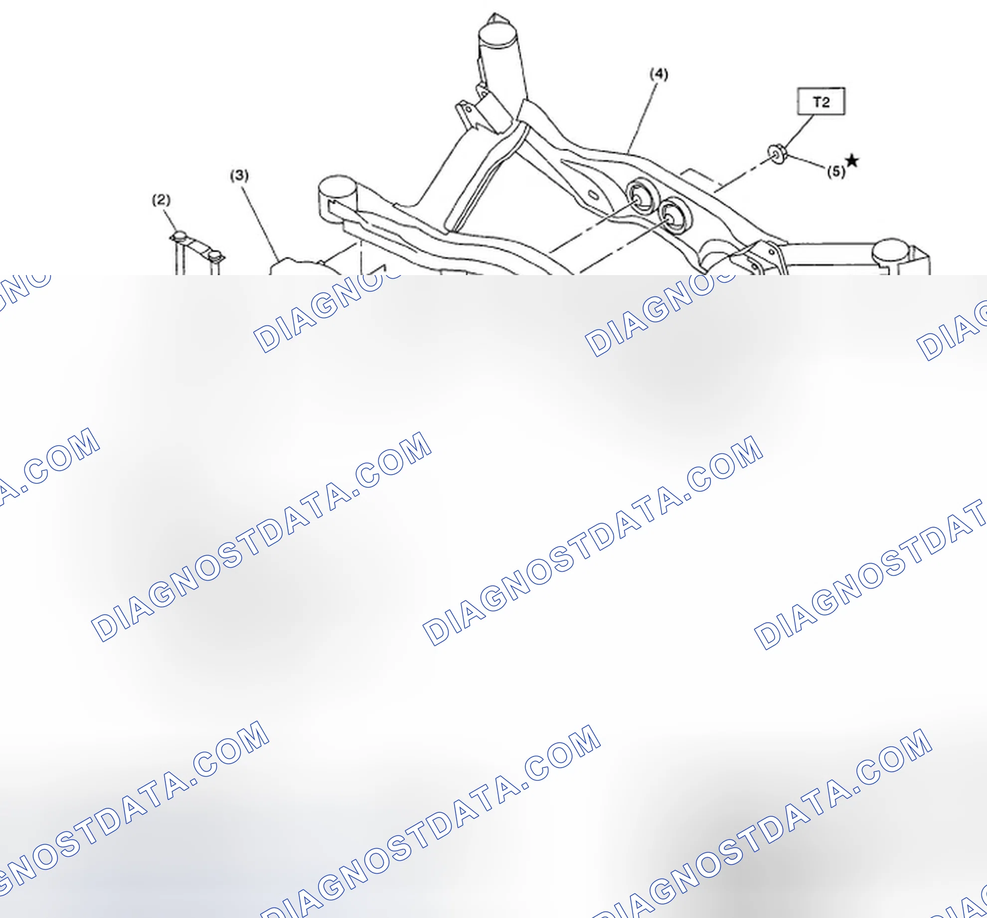 Scheme 48: REAR DIFFERENTIAL MOUNTING SYSTEM