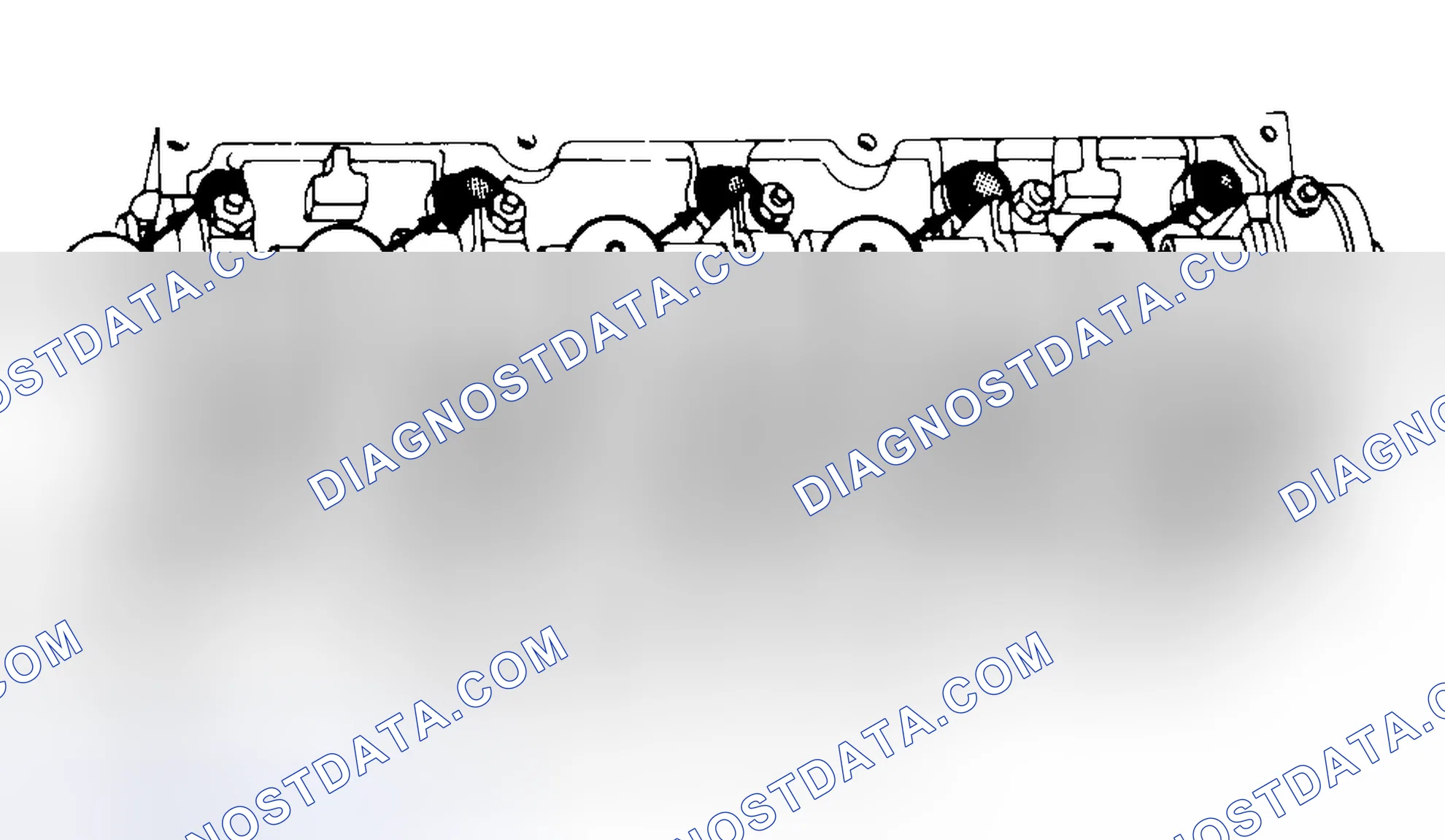 Scheme 7: Typical Cylinder Head Tightening or Loosening Sequence