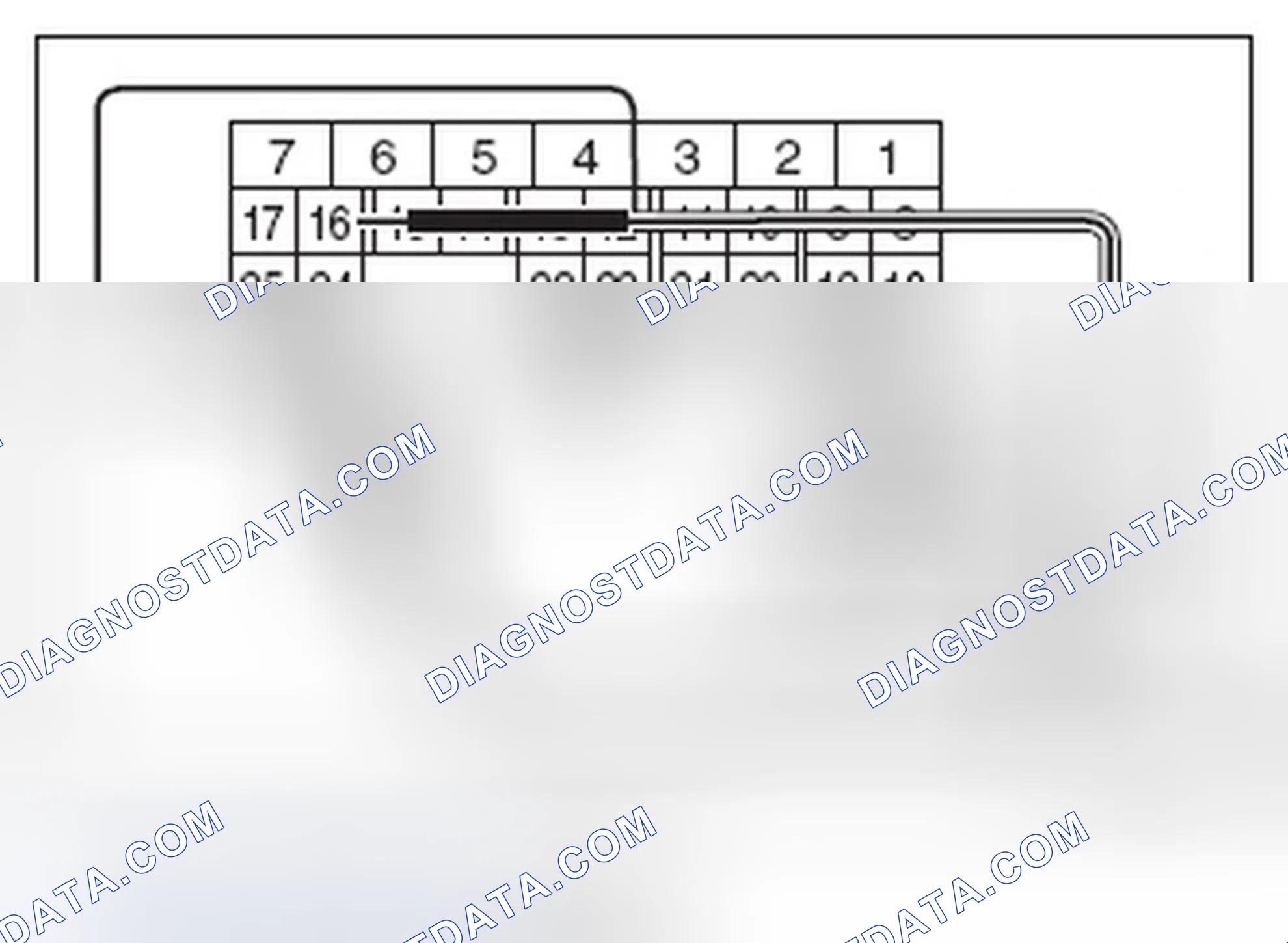 Scheme 426: CAMSHAFT POSITION SENSOR (METHOD WITH OSCILLOSCOPE)