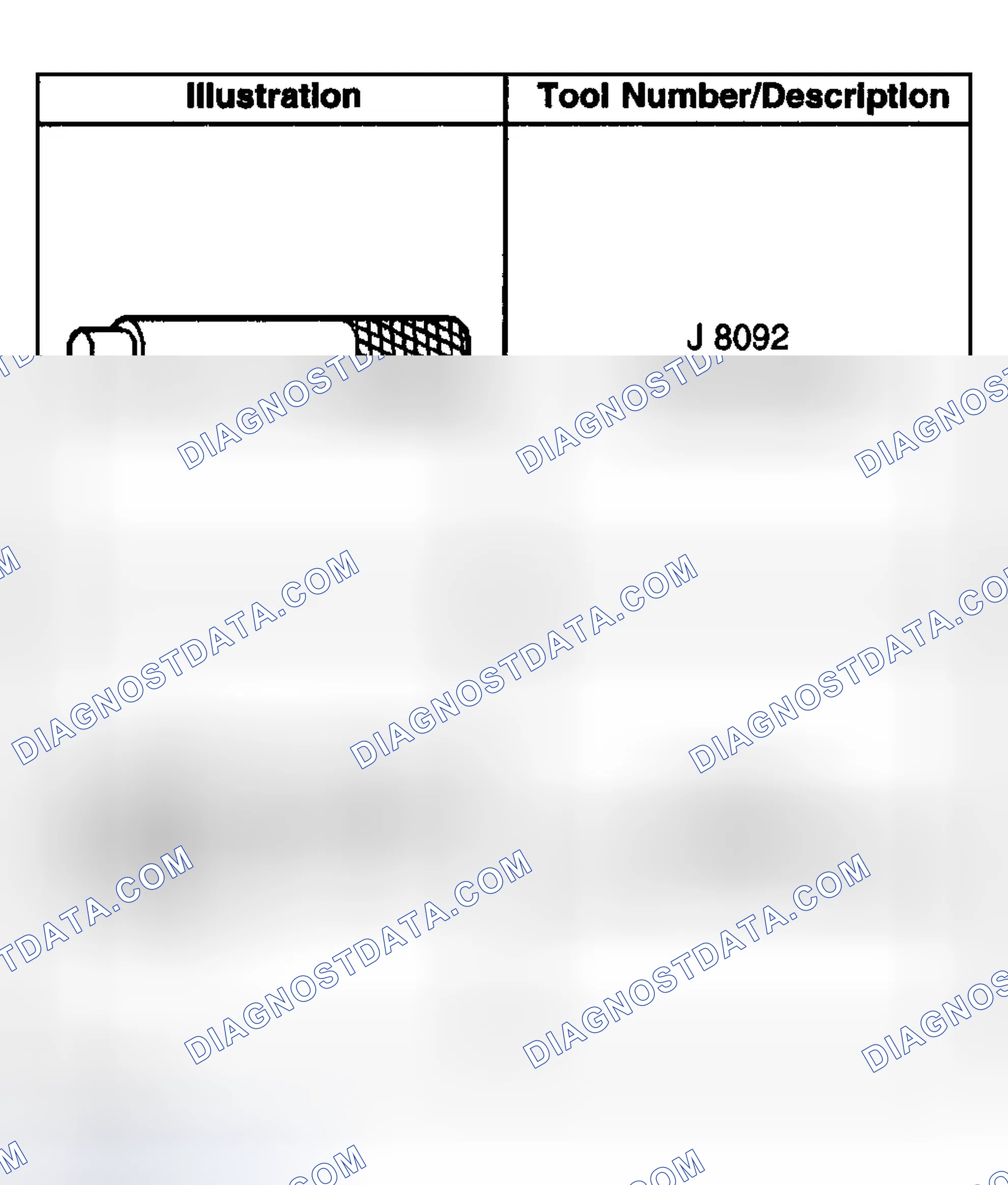 Scheme 282: SPECIAL TOOLS & EQUIPMENT