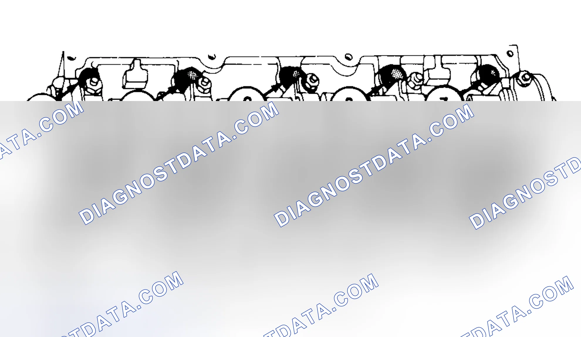 Scheme 7: Typical Cylinder Head Tightening or Loosening Sequence