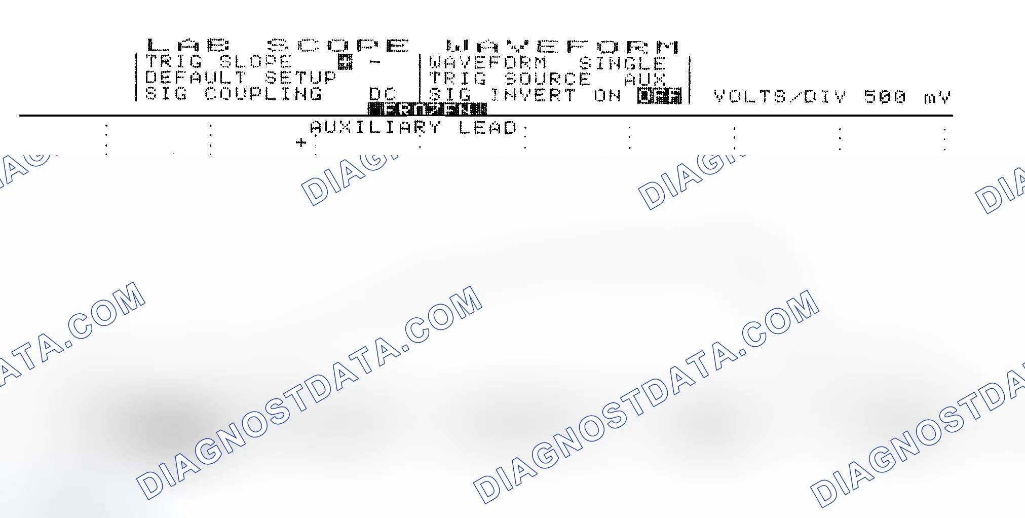 Scheme 14: Single Injector w/Excessive Current Flow - Current Pattern