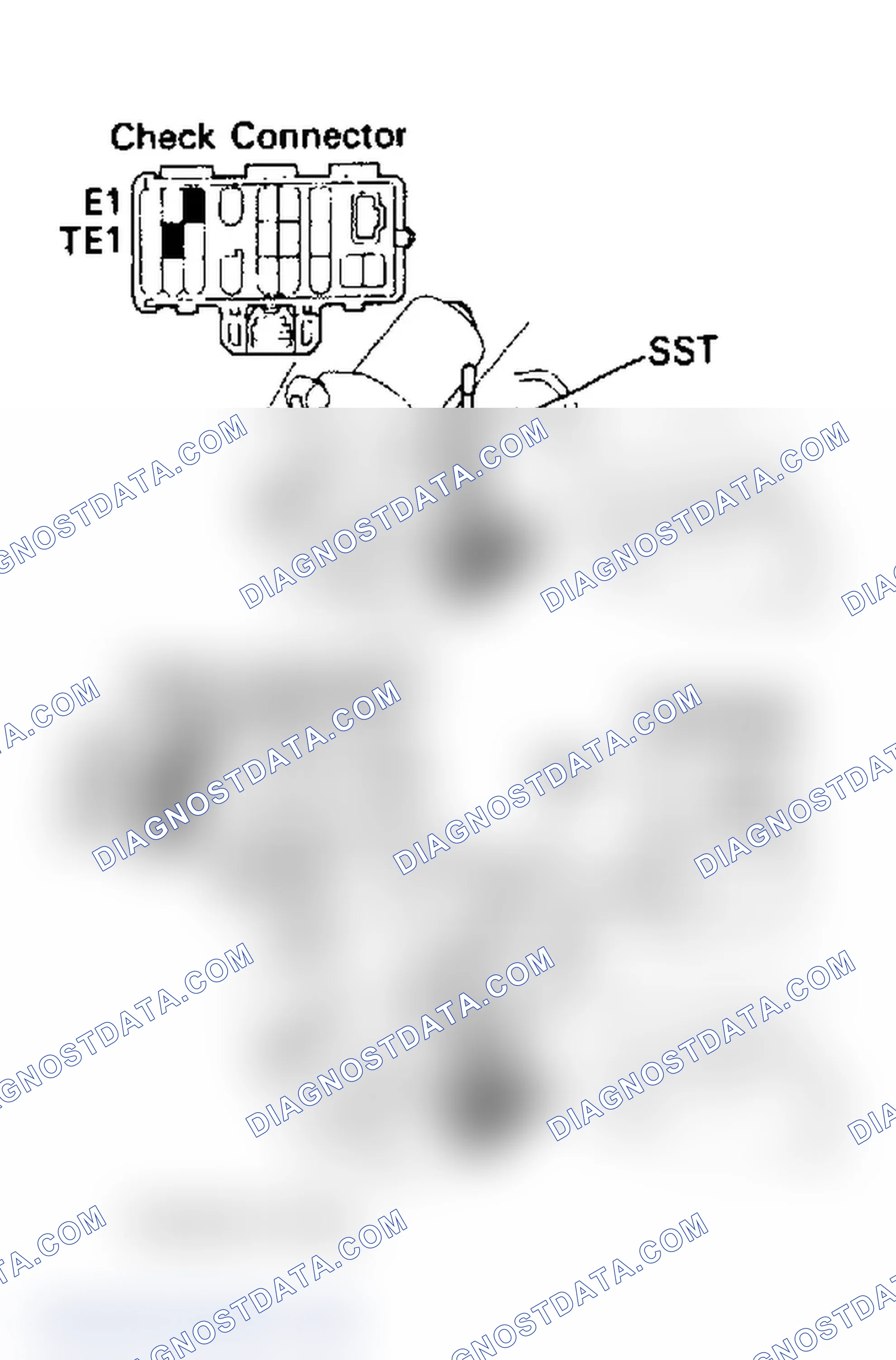 Scheme 27: Code 21, 27, 28/Test No. 4 Component Diagram Left Oxygen Sensor Test