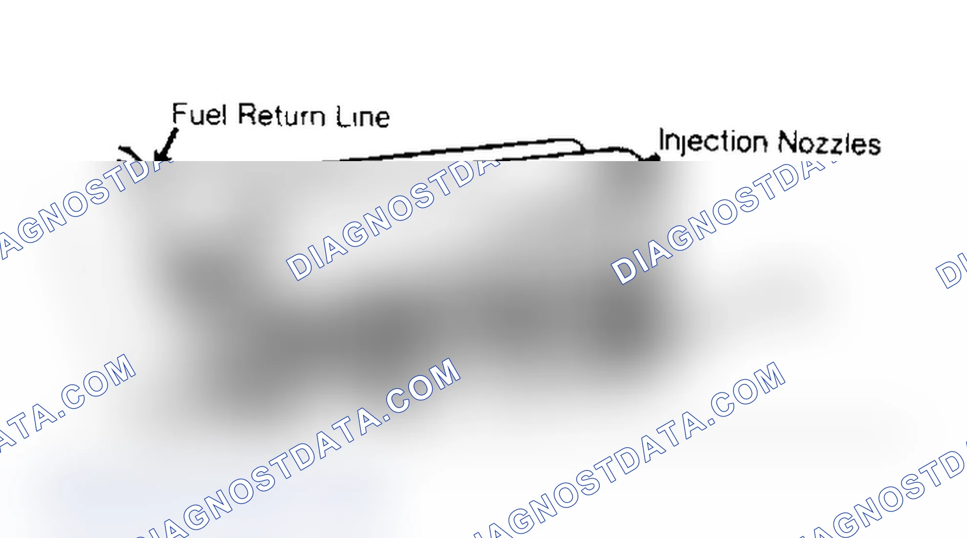 Scheme 22: Injection Nozzle Installation Last nozzle on cylinder bank has 1 fuel return fitting plugged.