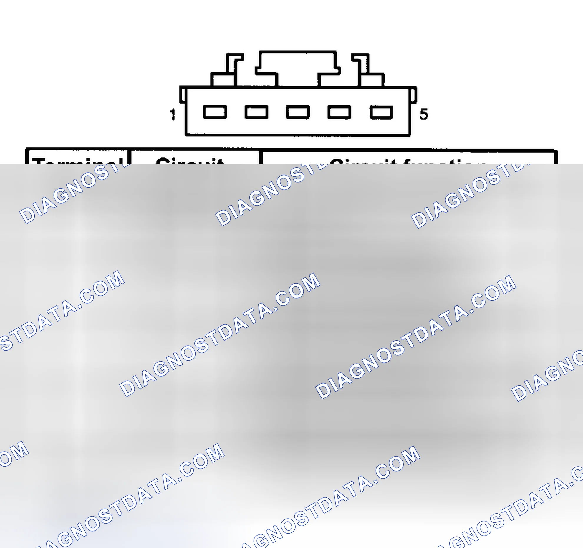 Scheme 75: CONNECTOR IDENTIFICATION
