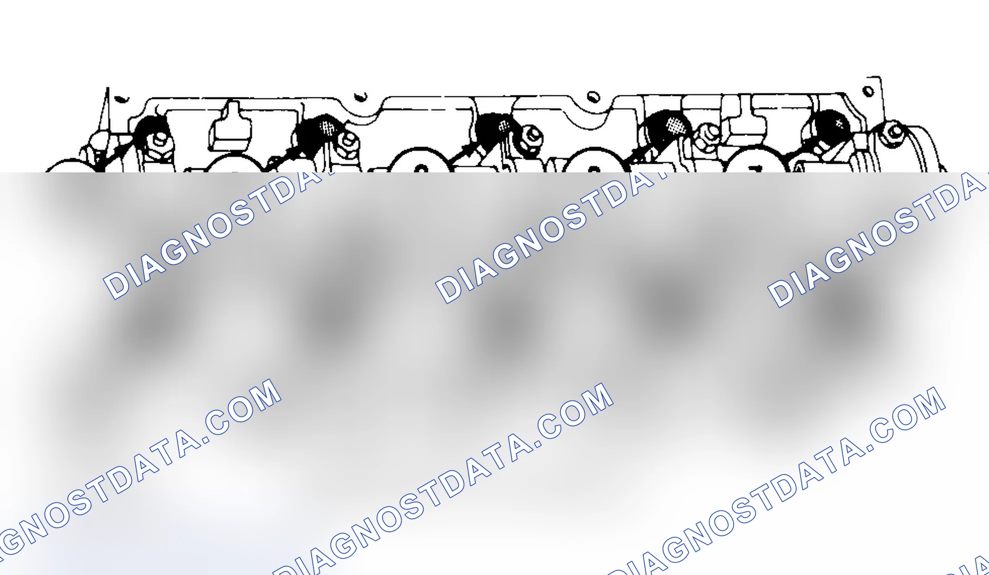 Scheme 3: Typical Cylinder Head Tightening or Loosening Sequence