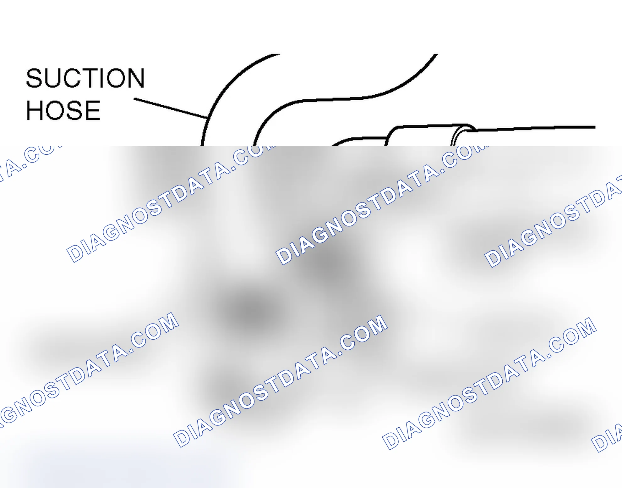 Scheme 193: >> B << PRESSURE HOSE/SUCTION HOSE INSTALLATION