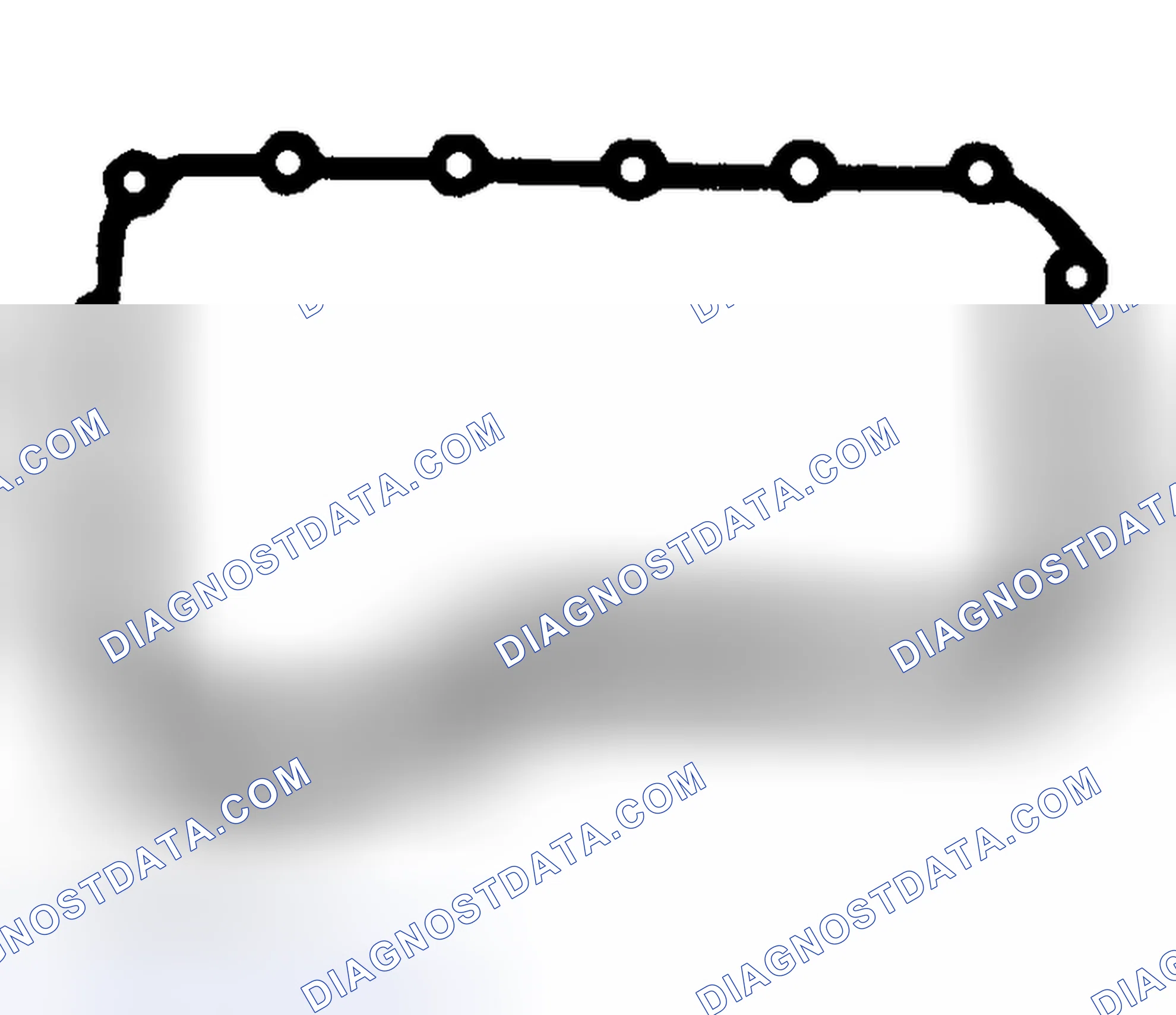 Scheme 14: Identifying Oil Pan Gasket (F4E-III/F4E Type "F")