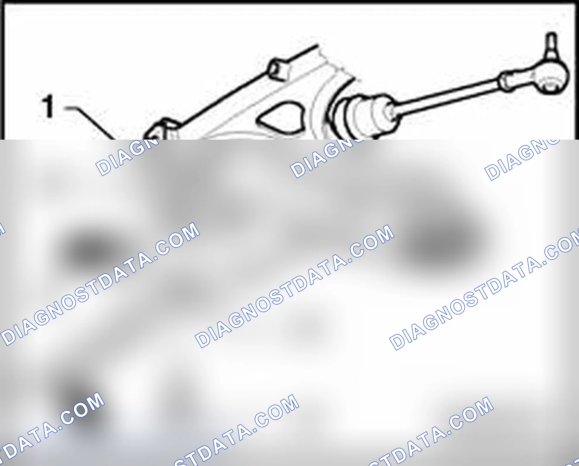 Scheme 871: Installation position of subframe cross piece