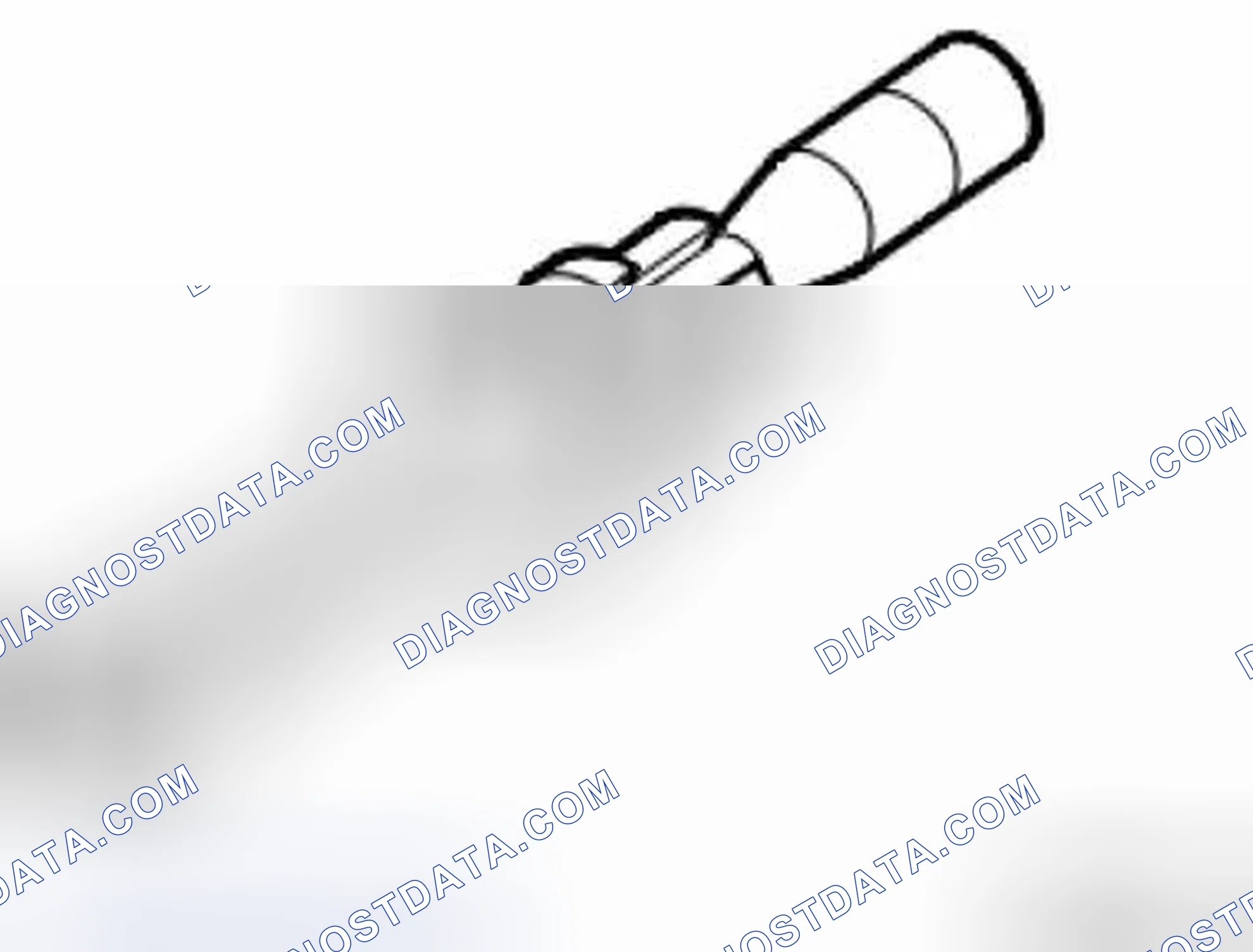 Scheme 931: 83 95 485 Spark plug socket assembly with locating sleeves