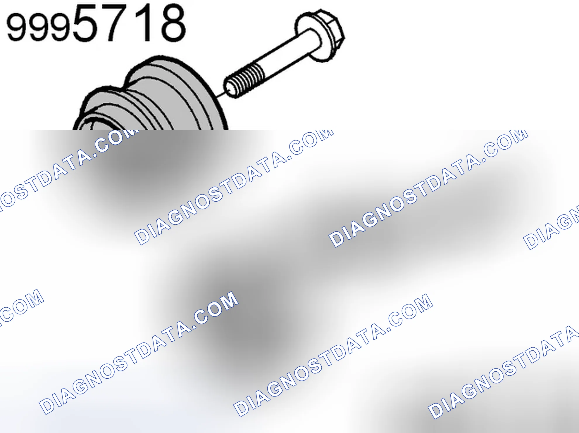Scheme 122: Installing the front camshaft seal