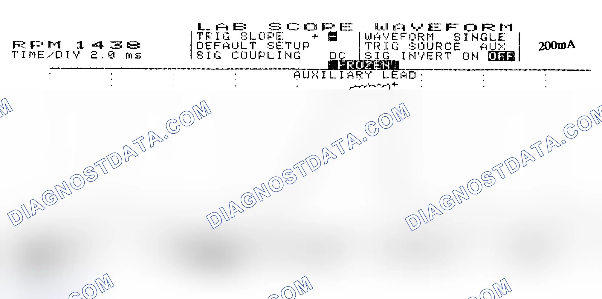 Scheme 15: Single Injector w/Normal Current Flow - Current Pattern