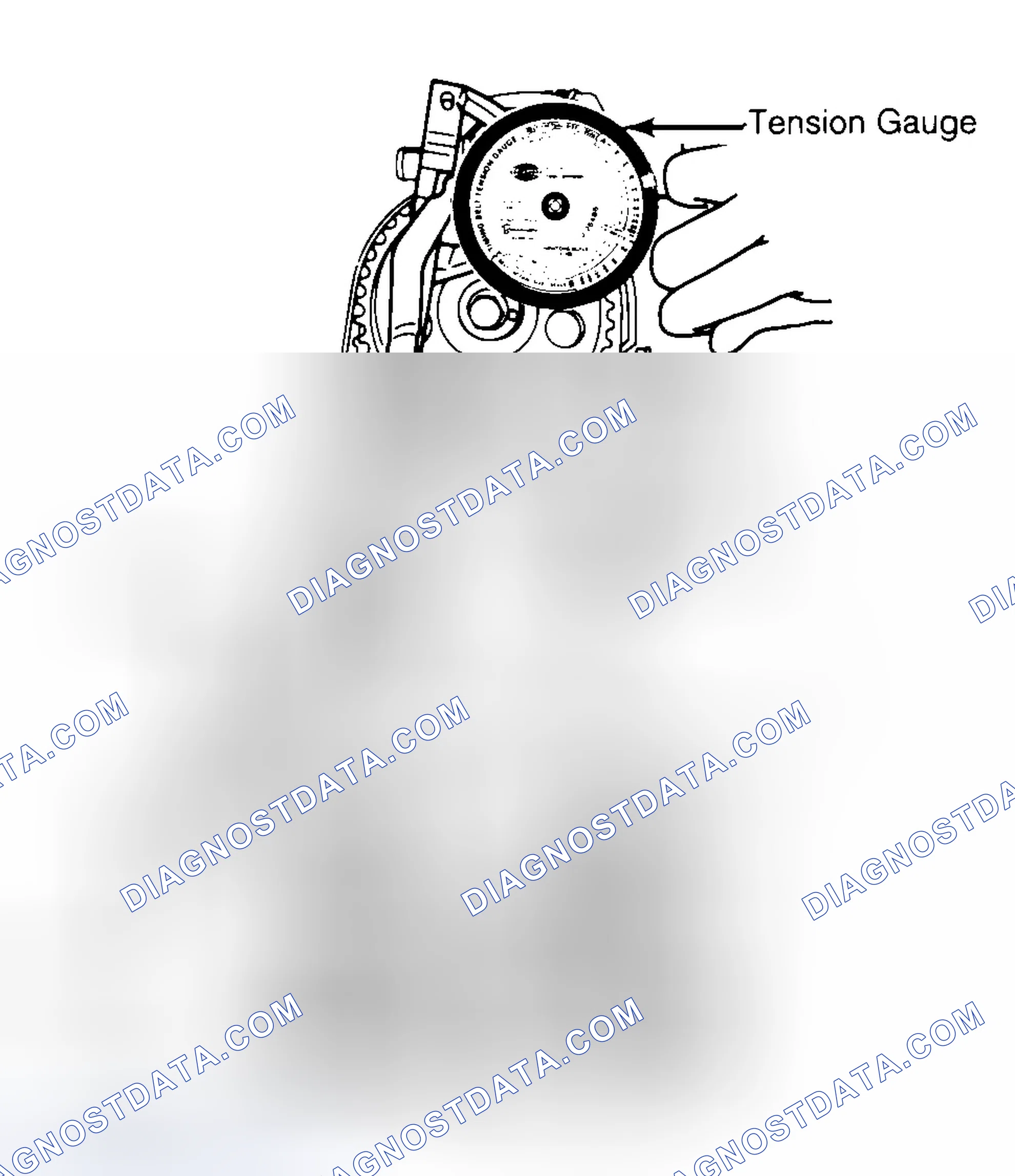 Scheme 3: Adjusting Typical Timing Belt Tension