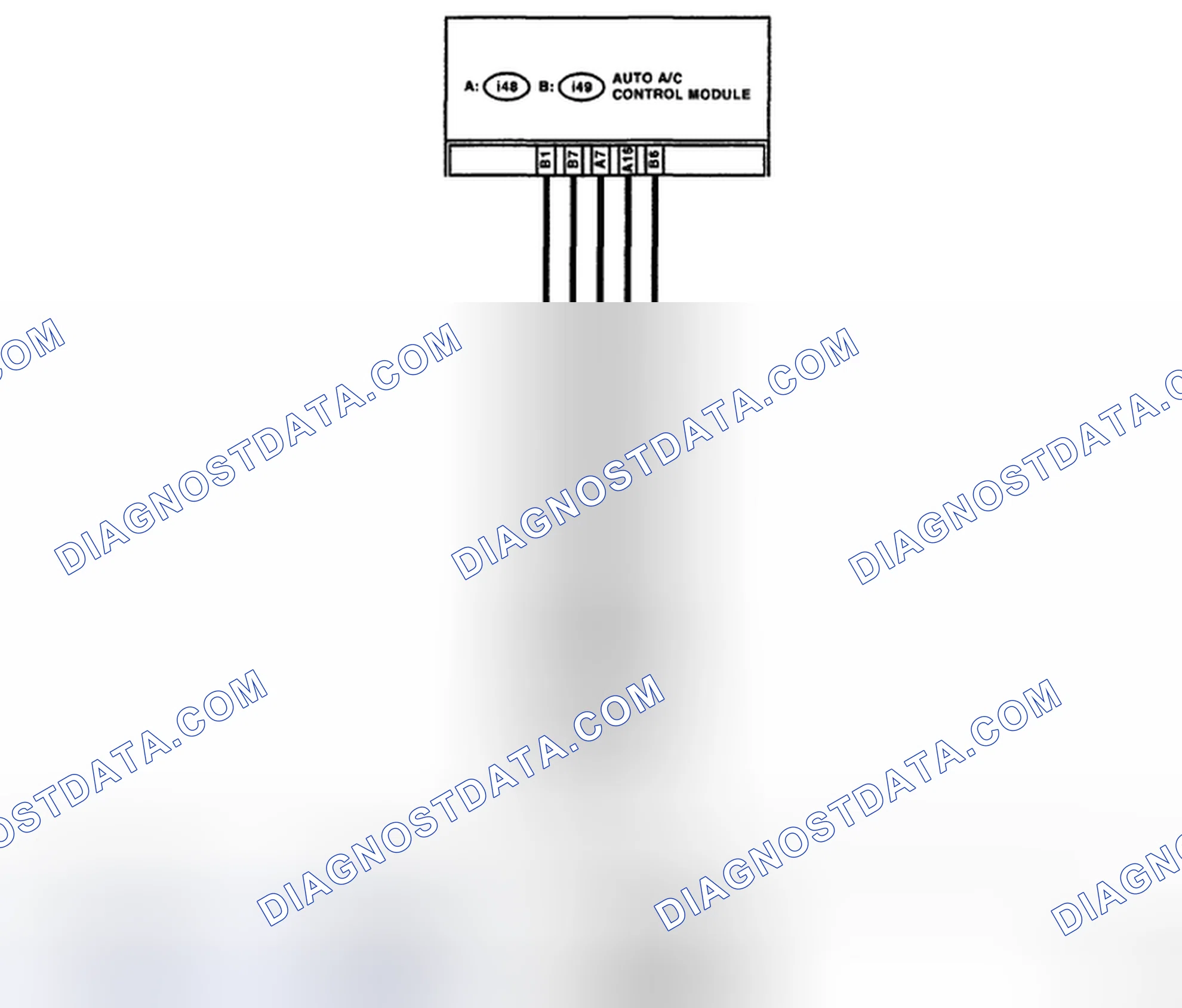 Scheme 16: AIR MIX DOOR ACTUATOR
