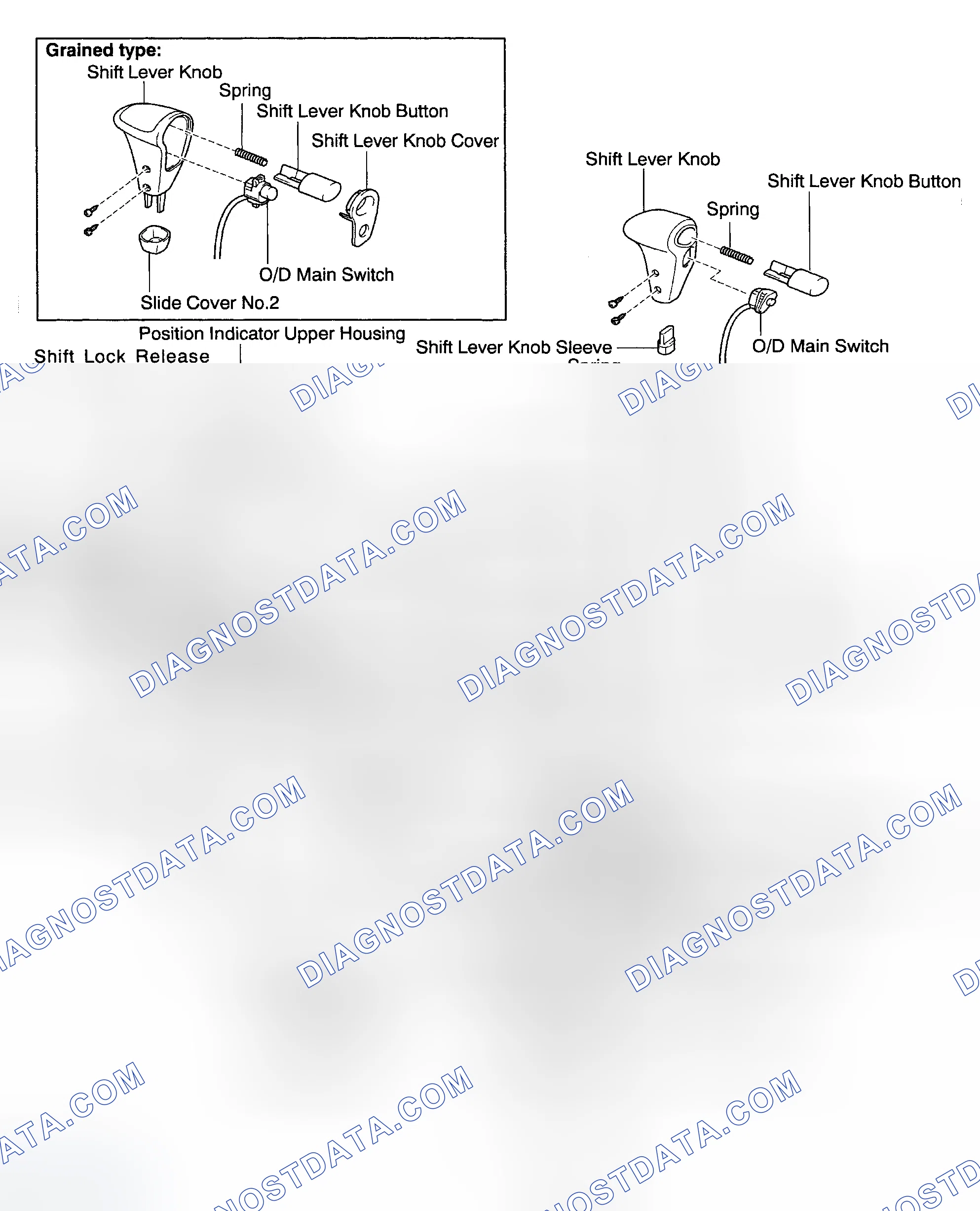 Scheme 244: Removal & Installation (Lexus LX470 & Toyota Land Cruiser)