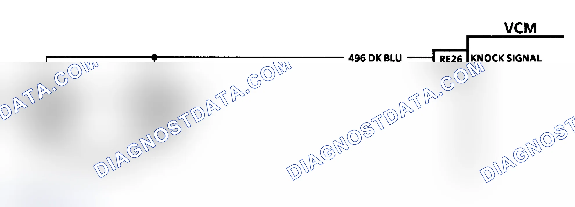 Scheme 244: Code P0327 Schematic ("S" & "T" Series 4.3L - VIN Z) Knock Sensor Grounded