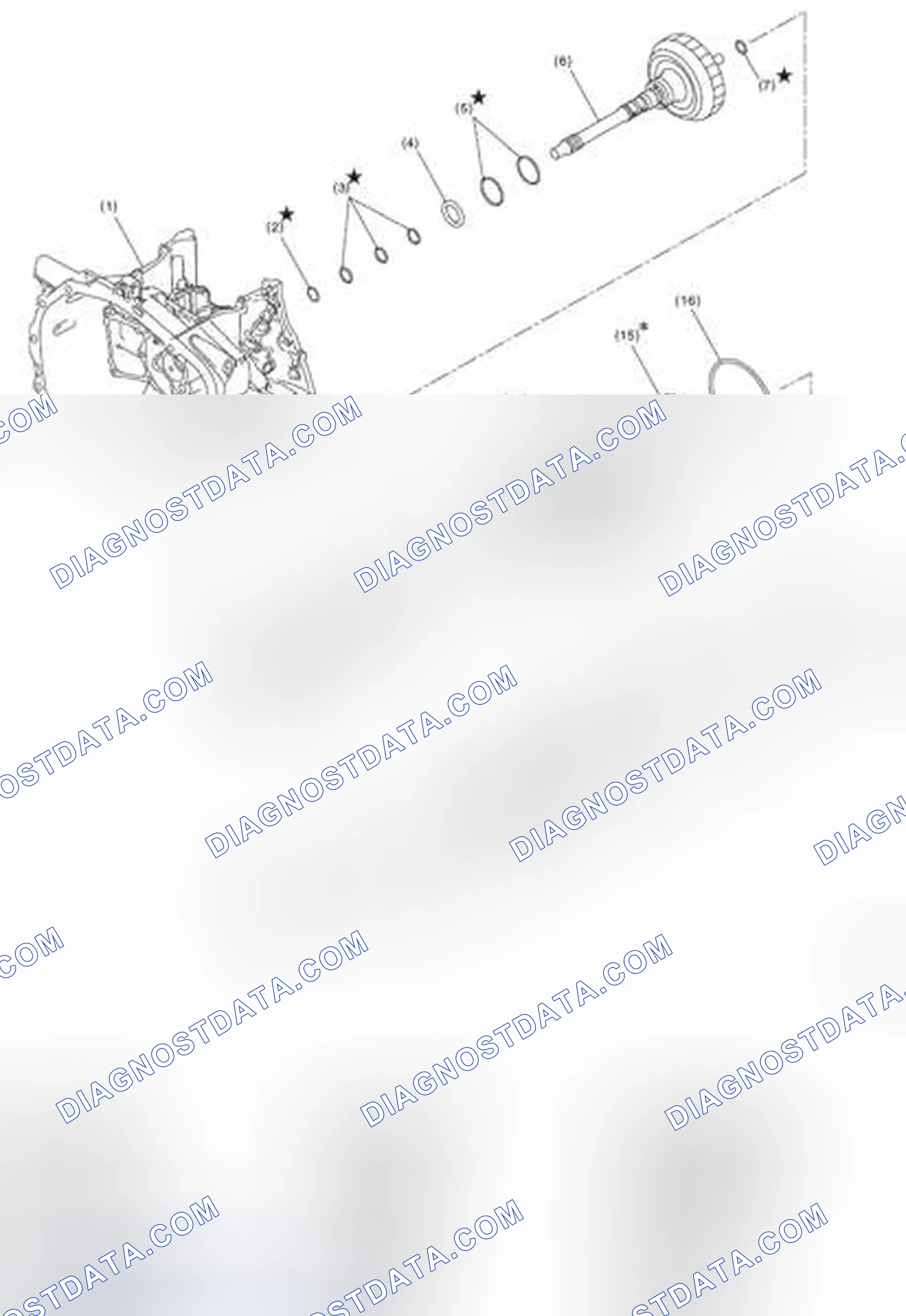 Scheme 580: FORWARD CLUTCH ASSEMBLY