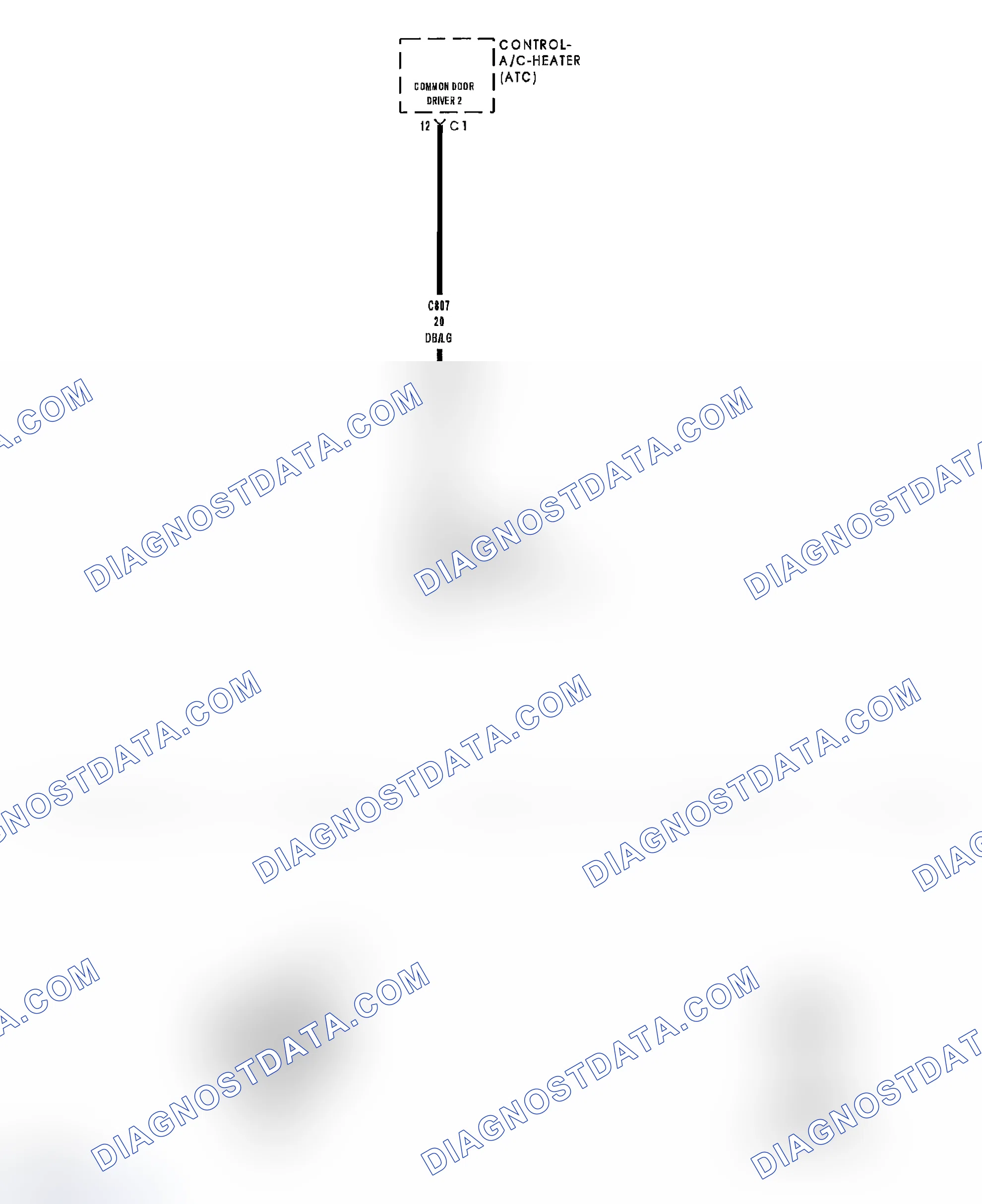 Scheme 178: B1064-CLIMATE CONTROL MOTOR(S) COMMON 2 CONTROL CIRCUIT HIGH (ATC)