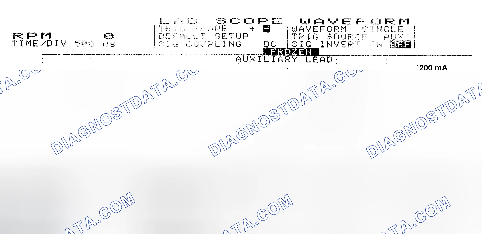 Scheme 17: Single Injector w/Normal Current Flow - Current Pattern