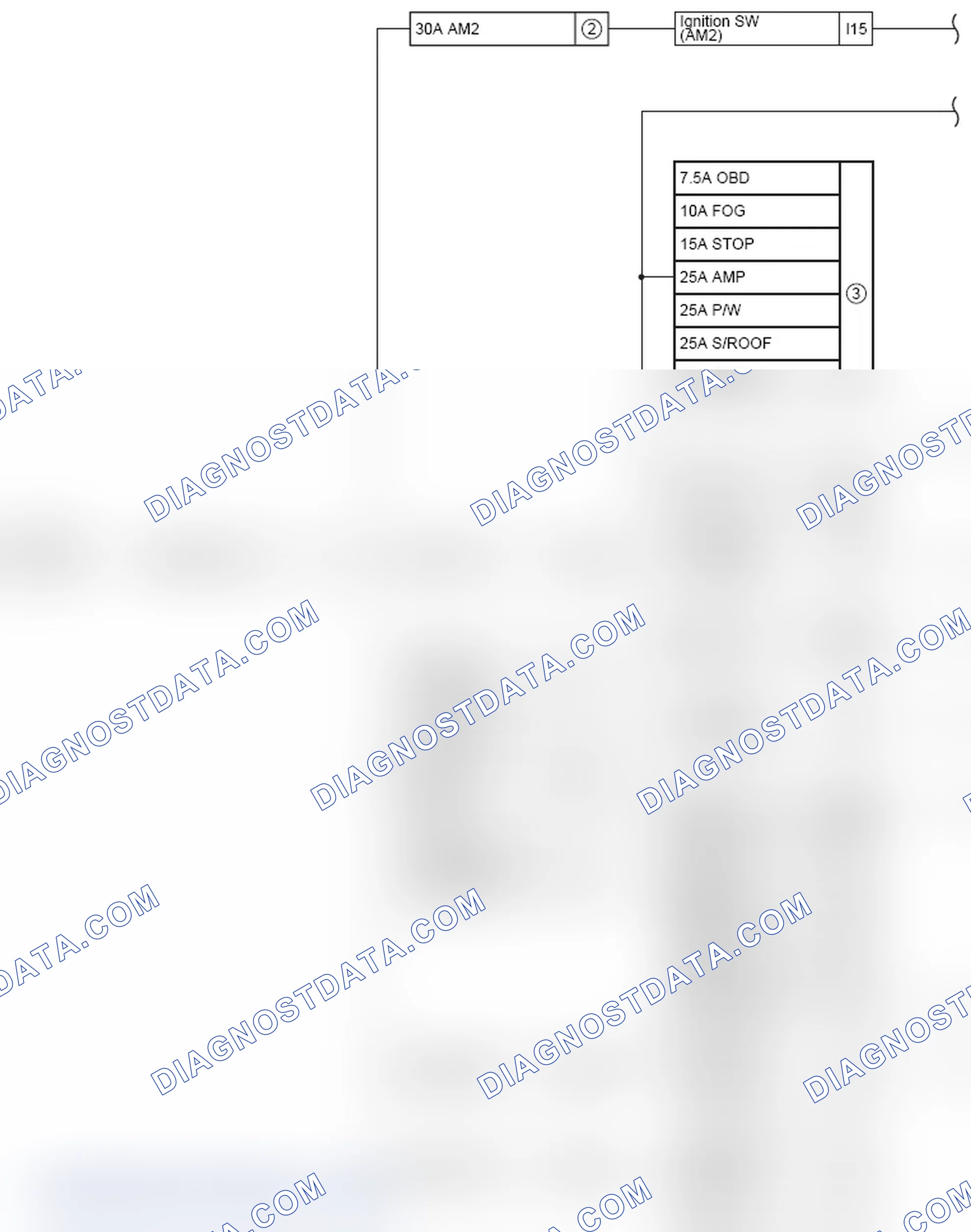 Scheme 276: Power Source Current Flow Chart (1 Of 2)